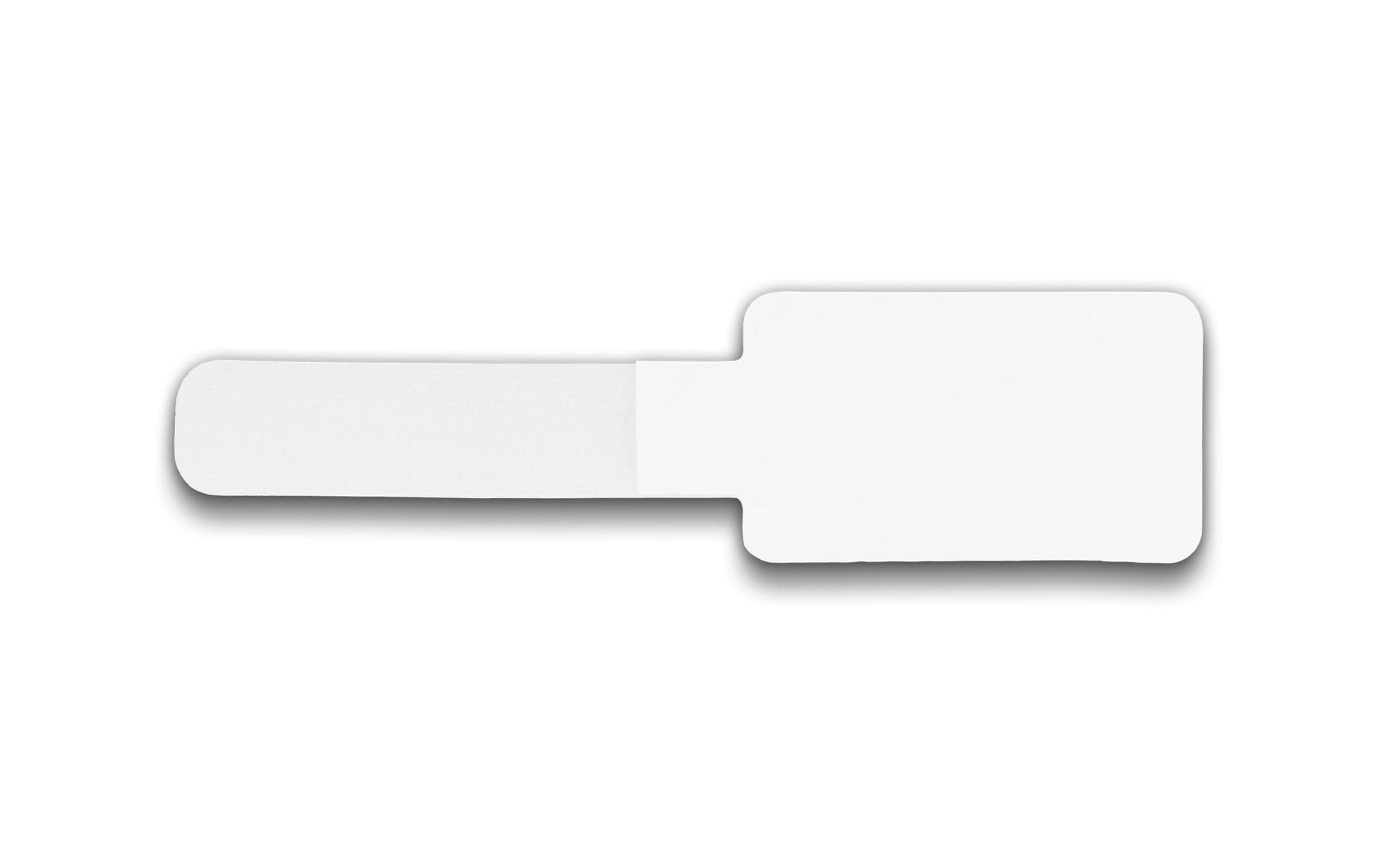 DeLOCK Klett-Kabelhalter, 24 mm × 0,09 m, Weiss, 10 Stück