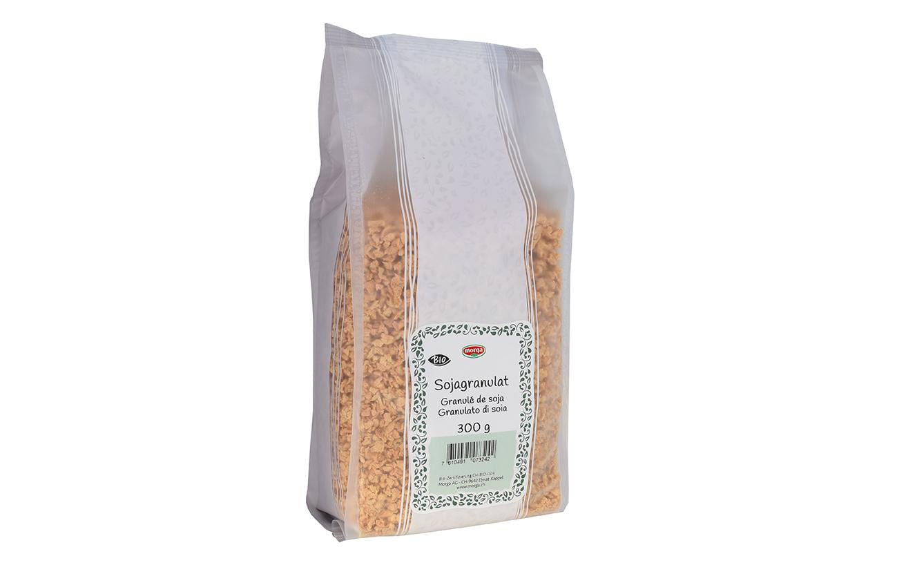 Morga Sojagranulat Edamame – Bio, Vegan – 300 g