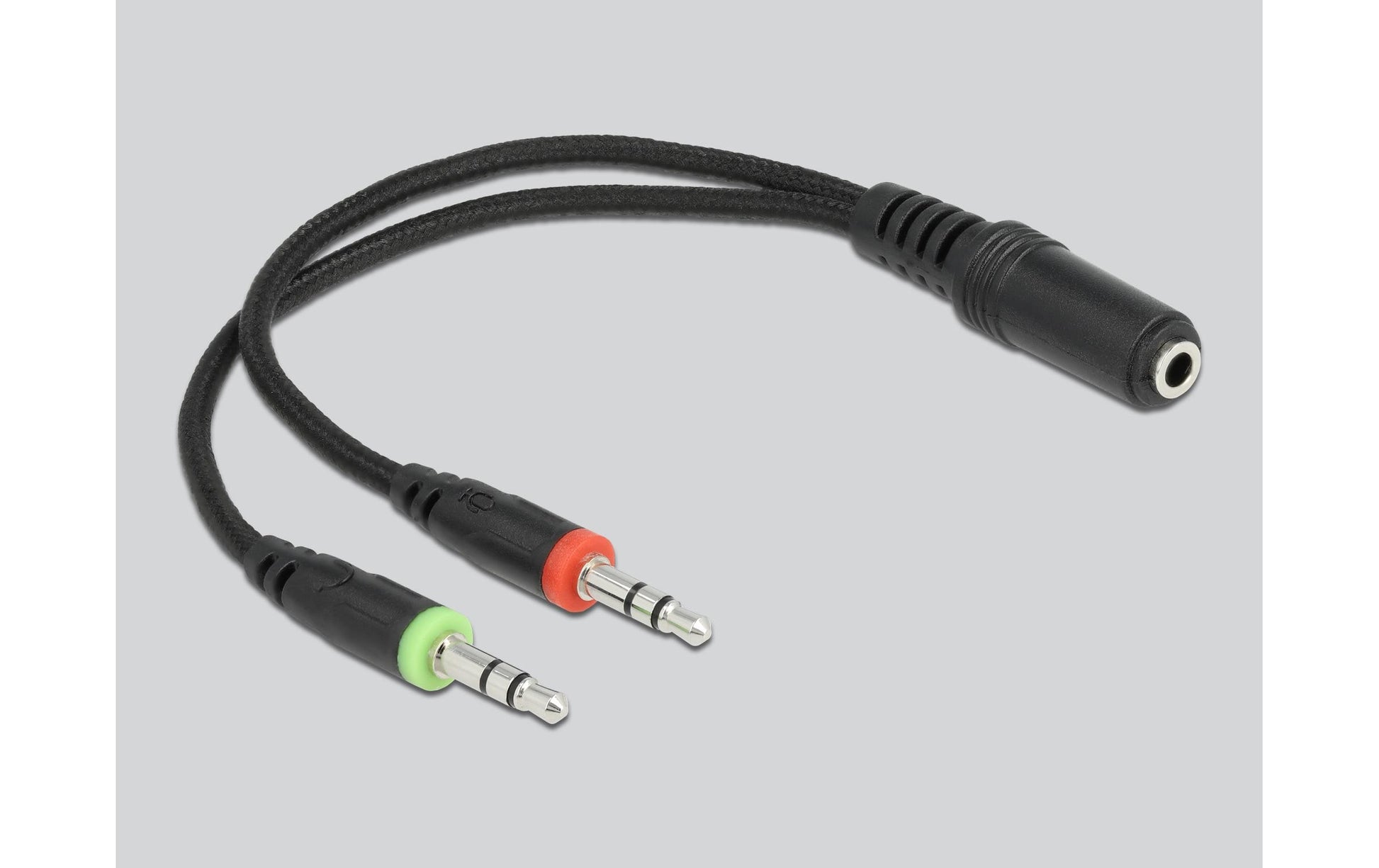 DeLOCK Gaming-Headset Over-Ear – 3,5 mm Klinke, mit Mikrofon (Stummschaltung) – Schwarz – für Xbox One