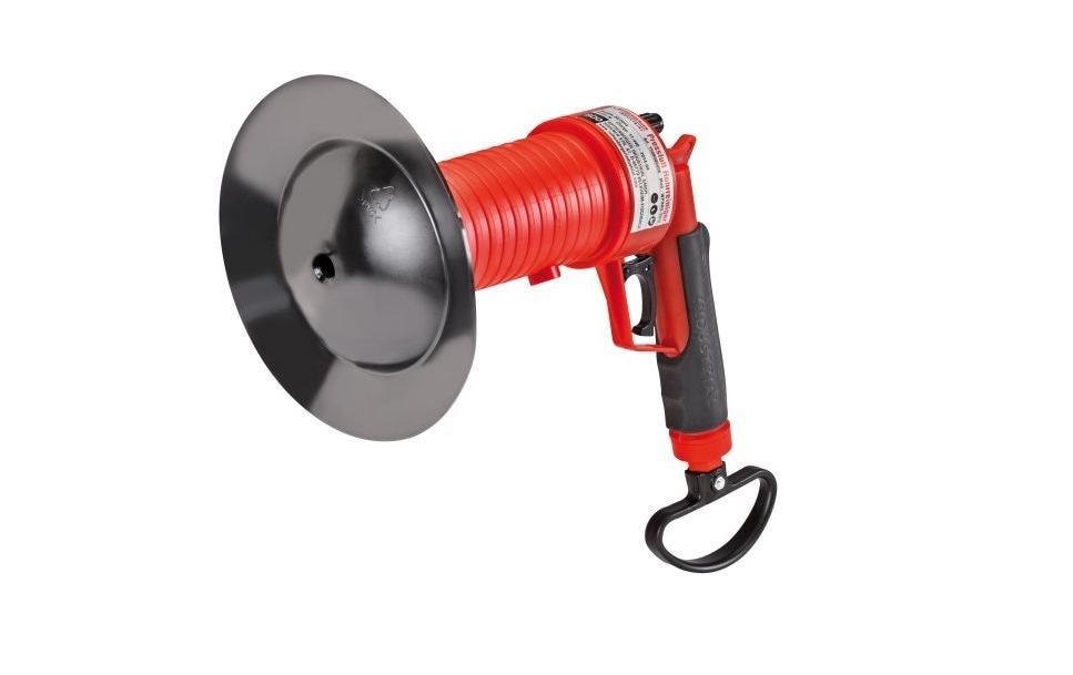 Rothenberger Pressluft-Rohrreiniger – für Küche, Rot