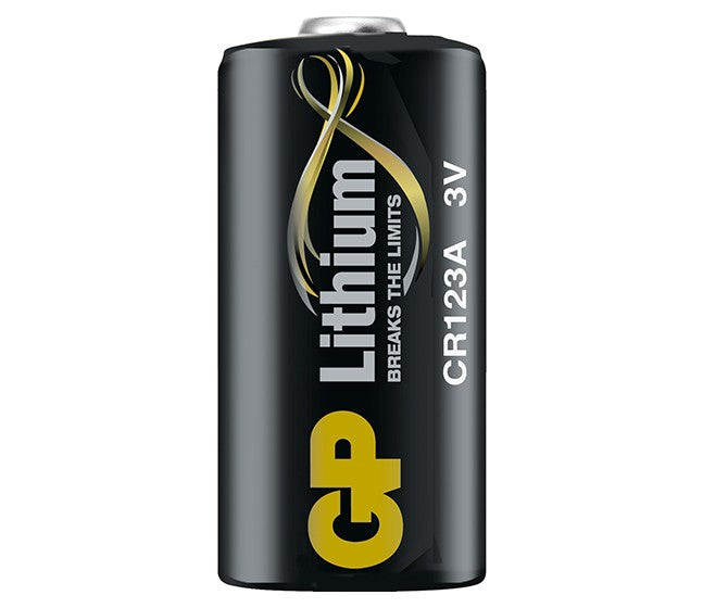 GP Batteries CR123A Batterie, Lithium, 3 V – 1 Stk.