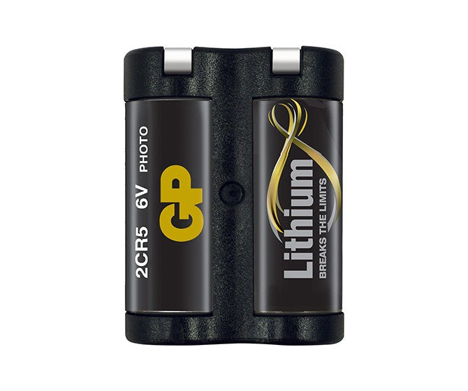 GP Batteries 2CR5 Lithium-Batterie 6 V 400 mAh – 2er-Pack