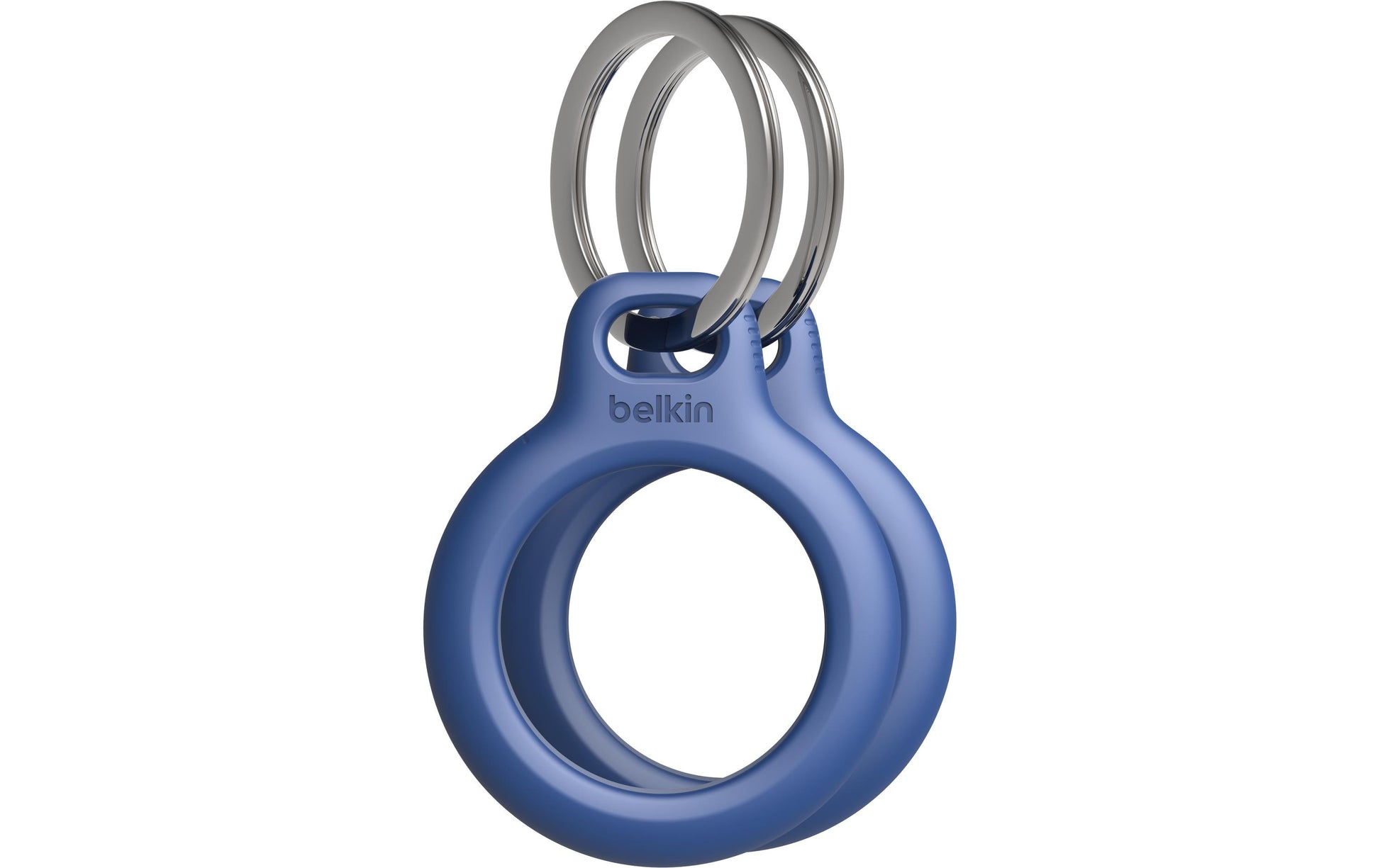 Belkin Schlüsselanhänger – blau, mit Ring, 2 Stk. – für Apple AirTag