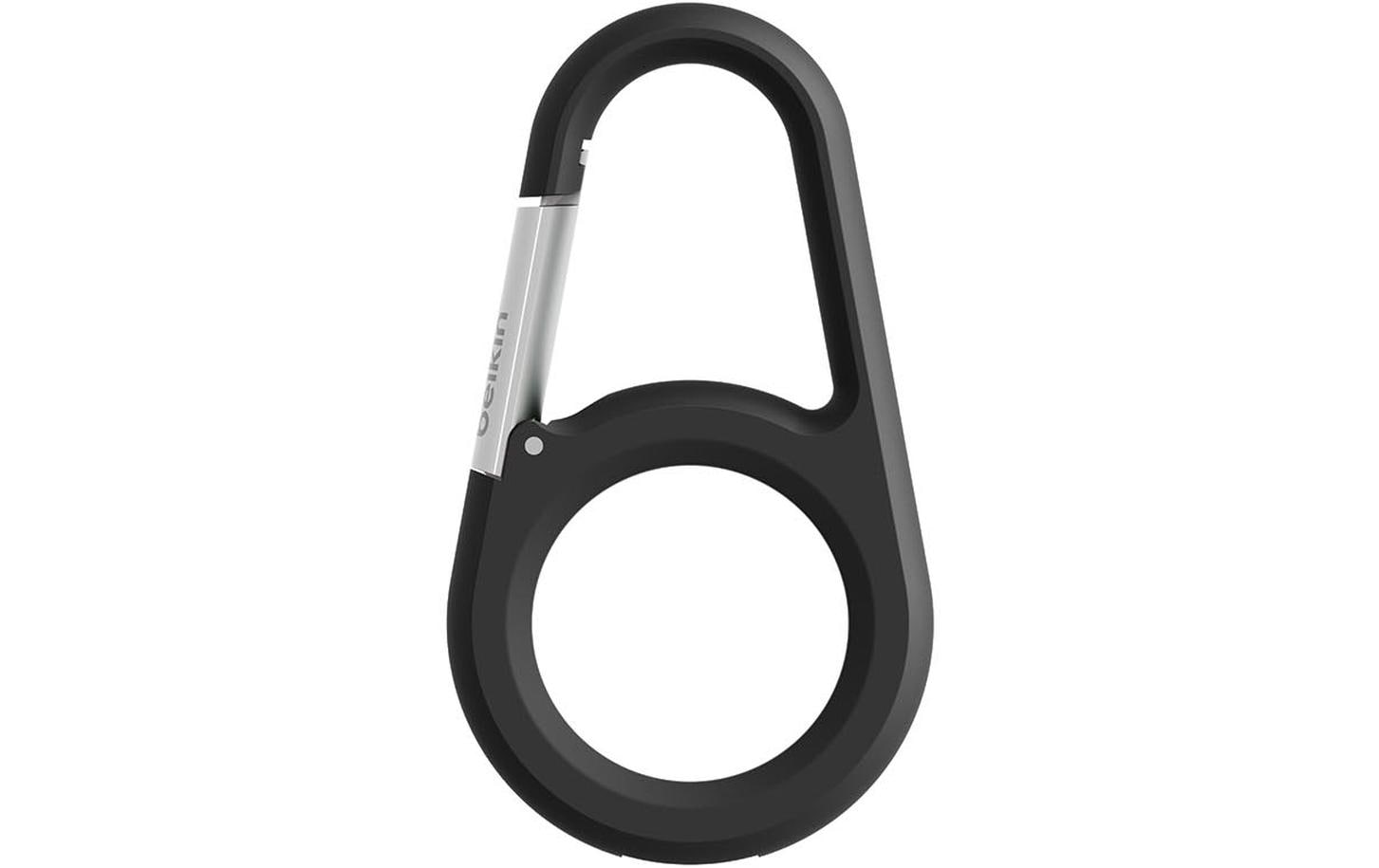 Belkin Hülle – für Apple AirTag, mit Karabiner, Schwarz