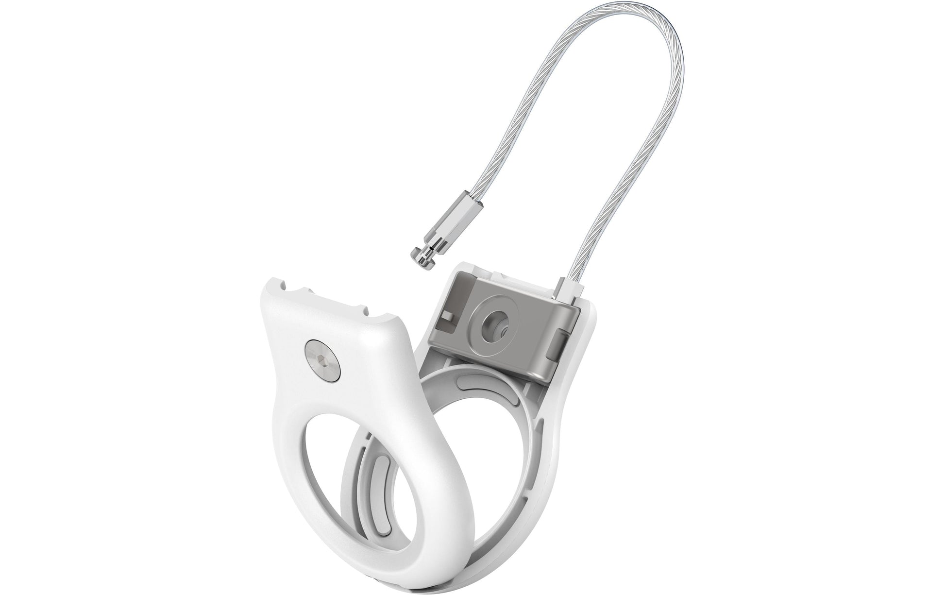 Belkin Hülle – für Apple AirTag, mit Drahtschlaufe, Weiss