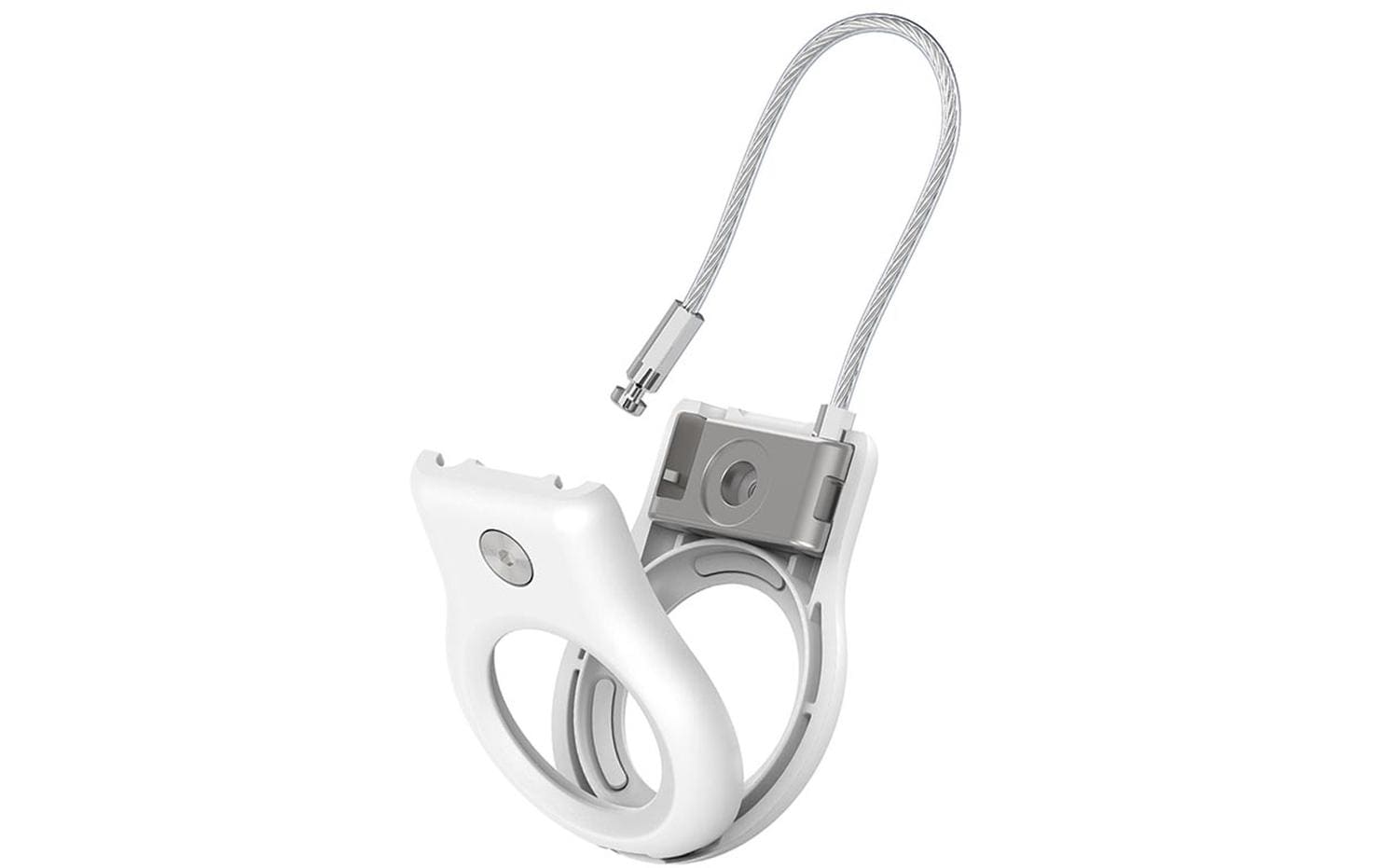Belkin Hülle – für Apple AirTag, mit Drahtschlaufe, Weiss