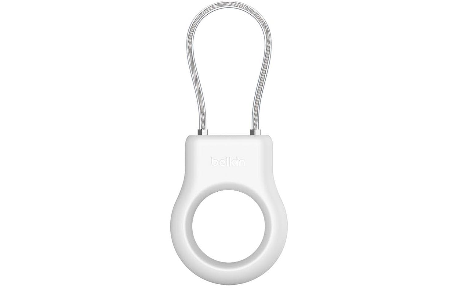 Belkin Hülle – für Apple AirTag, mit Drahtschlaufe, Weiss