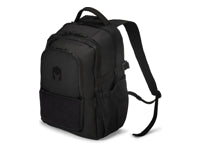 CATURIX DICOTA Notebook-Rucksack CATURIX FORZA eco – mit Regenabdeckung, Polyester – schwarz, 210 × 490 × 350 mm