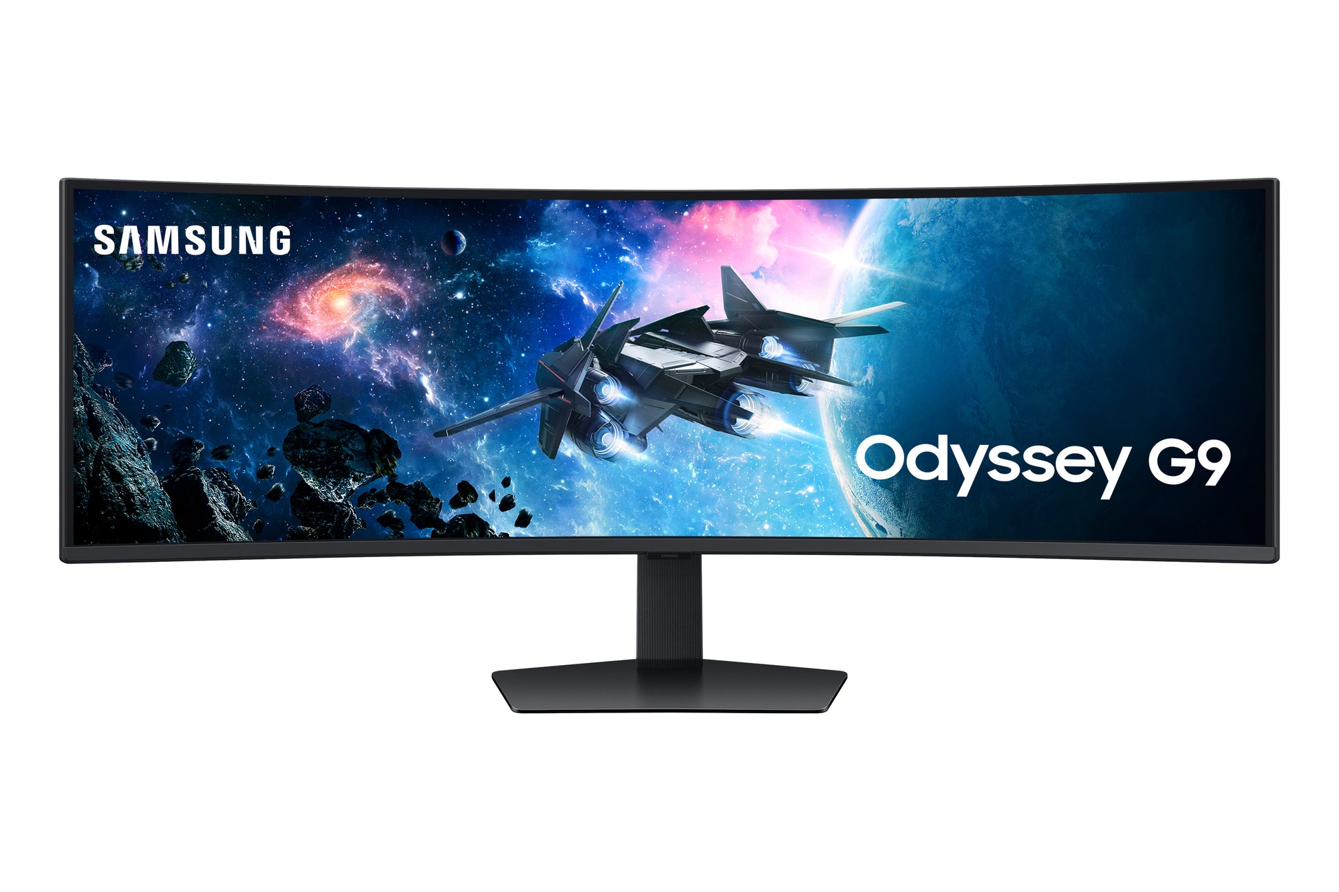 Samsung Odyssey G95C – Monitor, 49", VA, 240 Hz, 450 cd/m², Gebogen, VESA 100 × 100, Schwarz