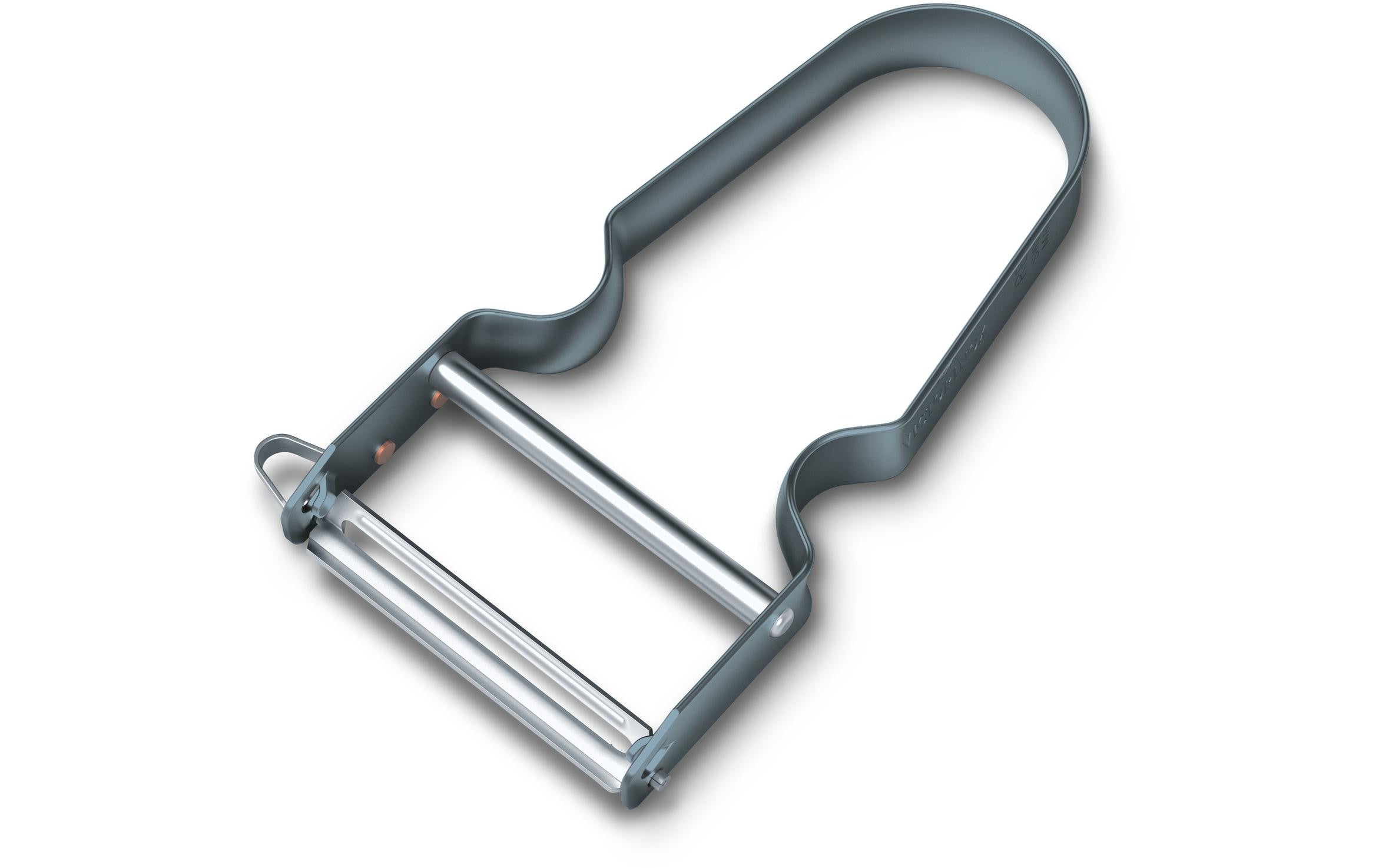 Victorinox Sparschäler, 6,5 × 1,2 × 11 cm, Aluminium, blau