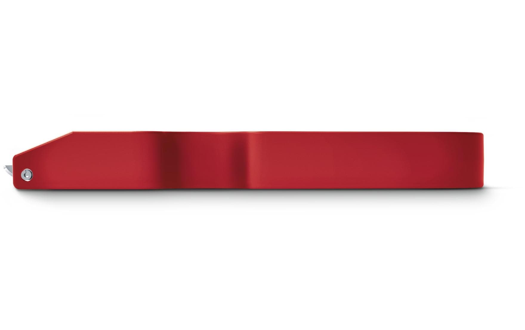 Victorinox Sparschäler 6,5 × 1,2 × 11 cm, Edelstahl/Kunststoff, Mikrozahnung, Rot