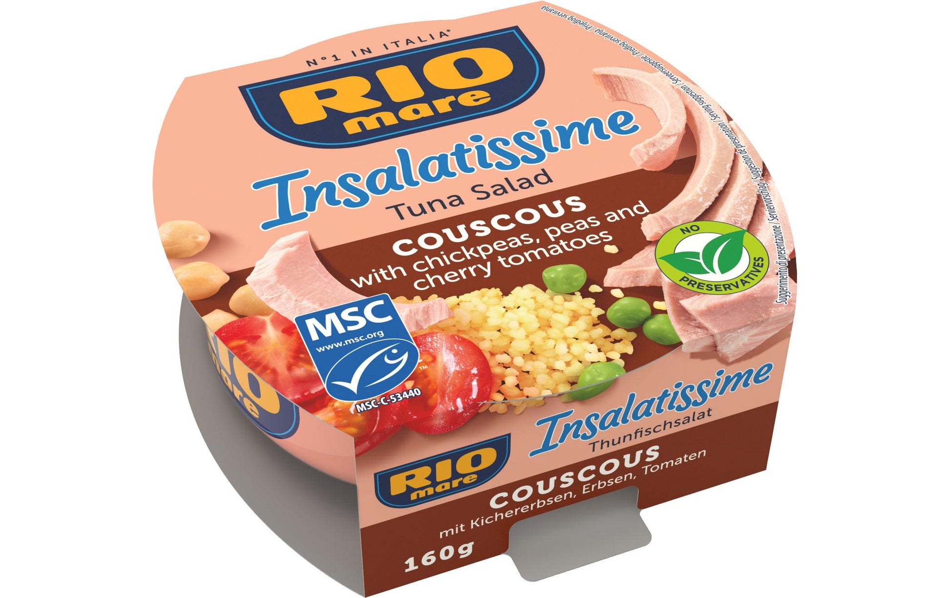 Rio Mare Insalatissime Thunfischsalat – Couscous – 160 g