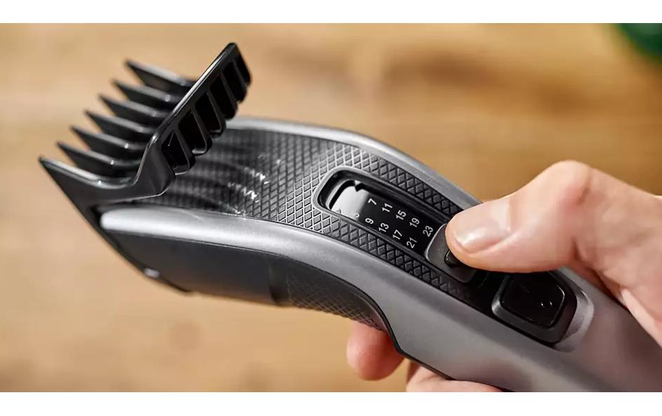 Philips Haarschneider Serie 3000 HC3525/15 – 0,5–23 mm, 45 min Akku – Schwarz