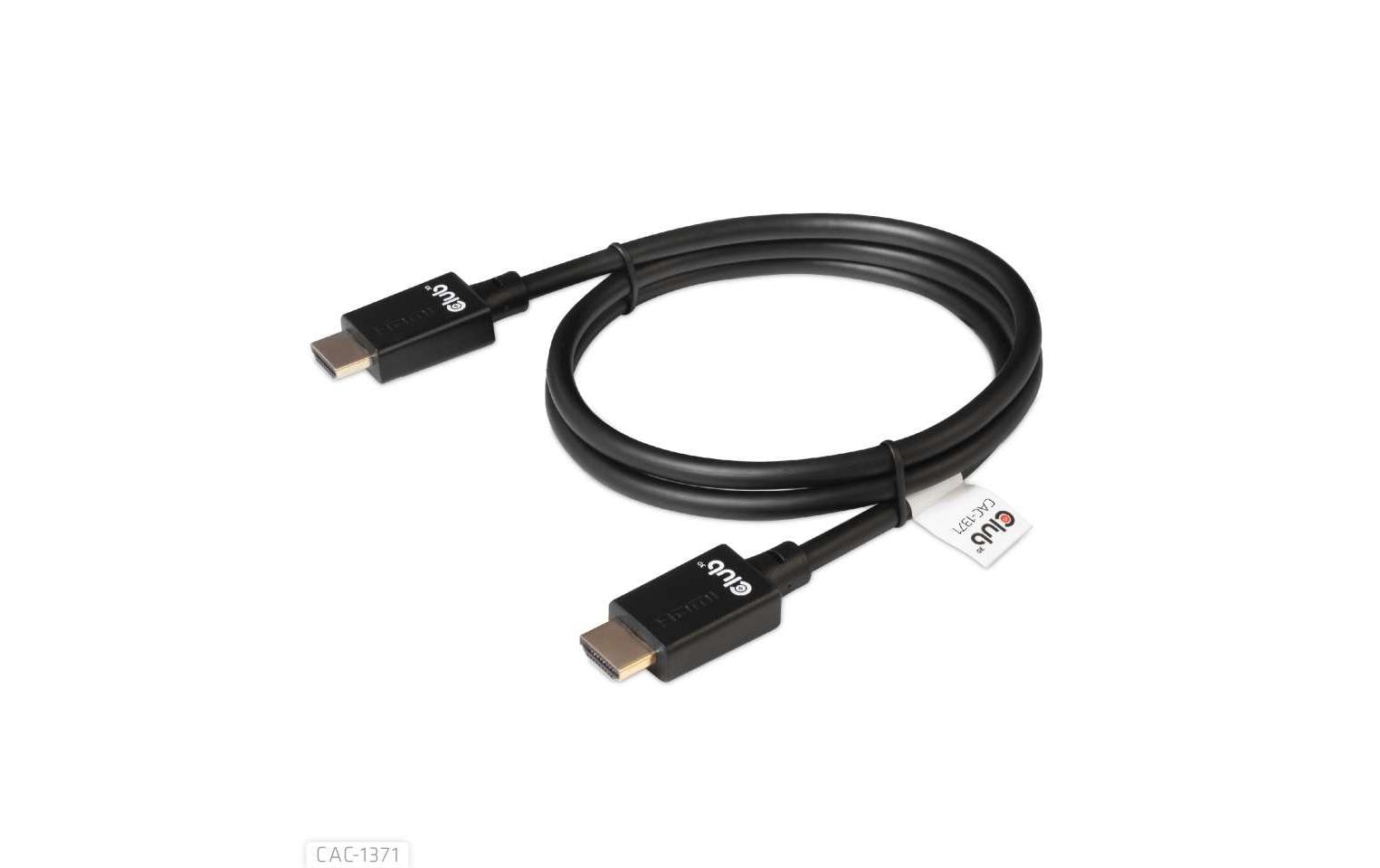 CLUB3D Club 3D HDMI Kabel HDMI 2.1 8K 60 Hz – 1 m – ARC, Ethernet