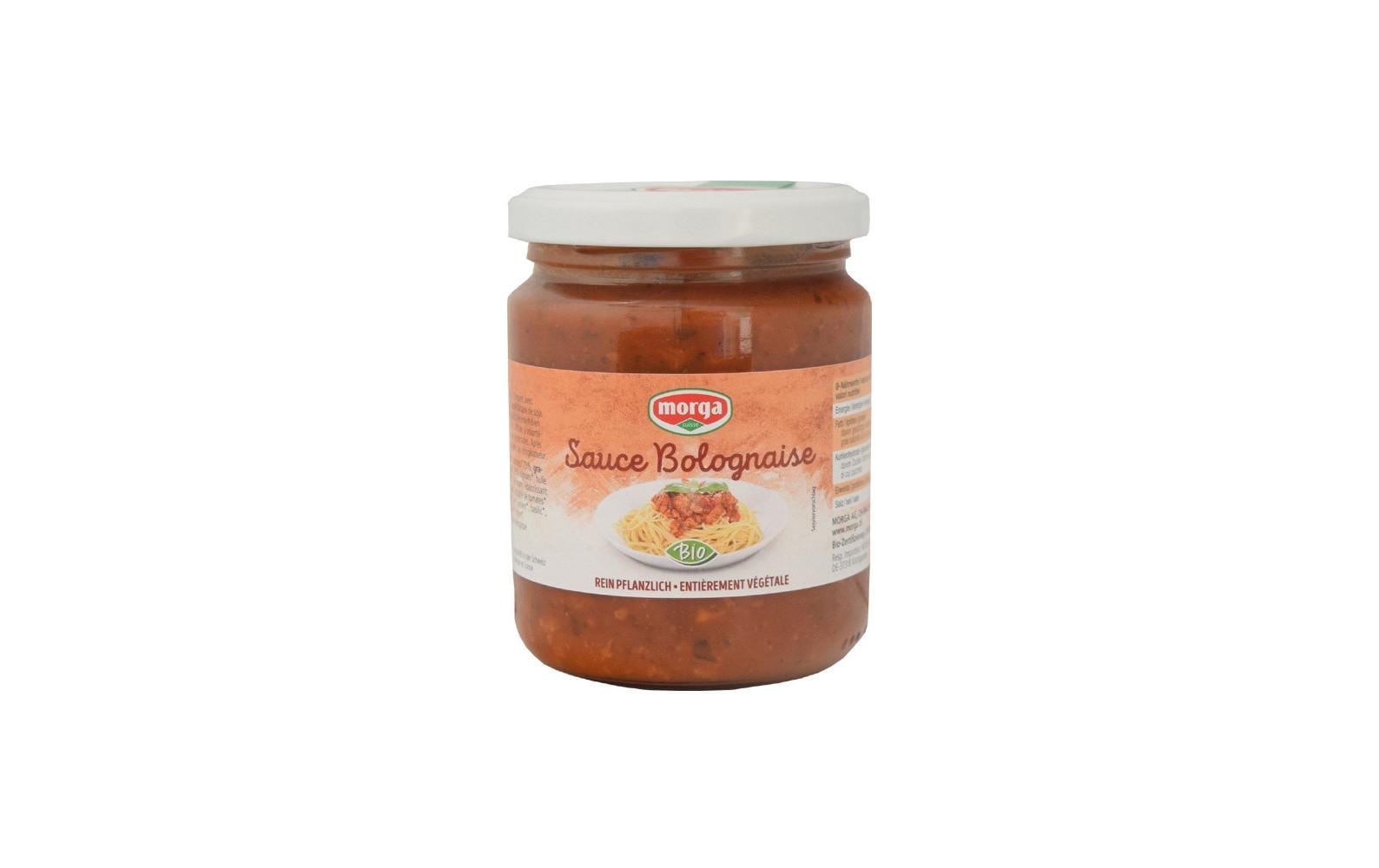 Morga Bolognese-Sauce mit Soja, Bio – 250 g