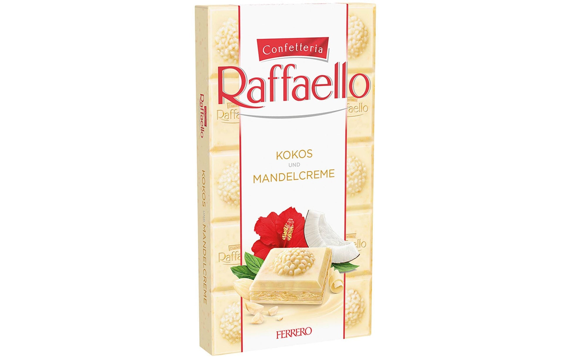 Ferrero int. Ferrero Raffaello Schokolade – Kokos‑Mandelcreme – 90 g