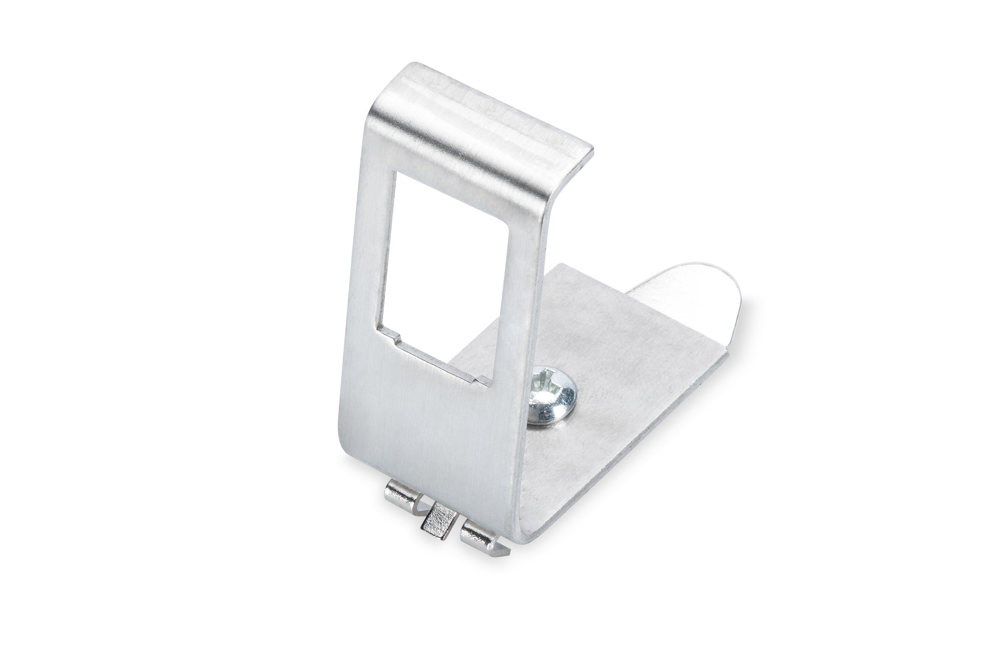Digitus Keystone-Modul RJ45, Metall, Hutschienen-Adapter – für 1× Keystone-Modul – Silber