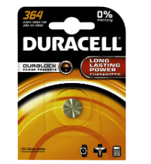 Duracell Knopfzelle SR60, Silberoxid, 1,5 V – 1 Stk.