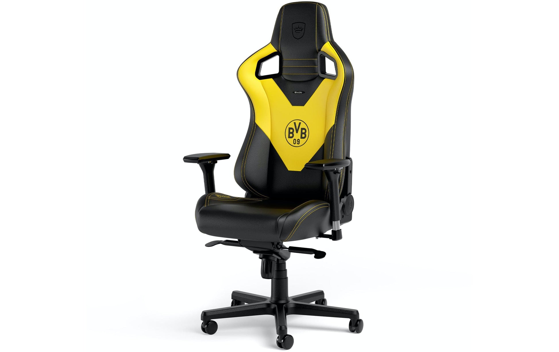 Noblechairs Konferenzstuhl Epic Gaming Chair BVB – 137 cm, 120 kg, schwarz