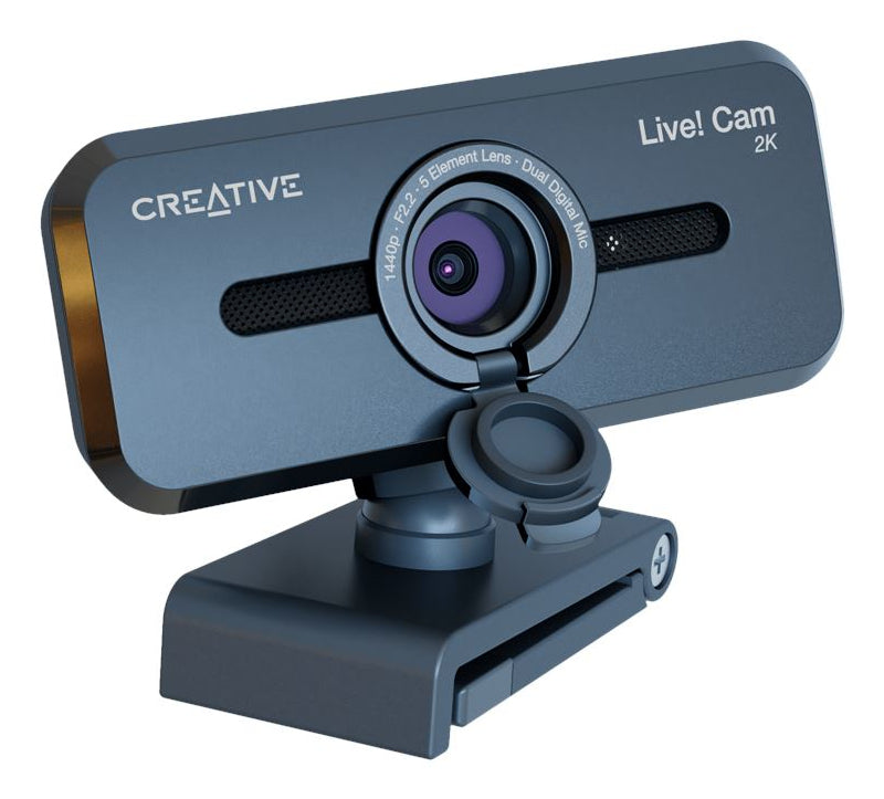 Creative Labs Creative Live Cam Sync V3 Webcam – 2K, 30 fps, USB 2.0 – Schwarz