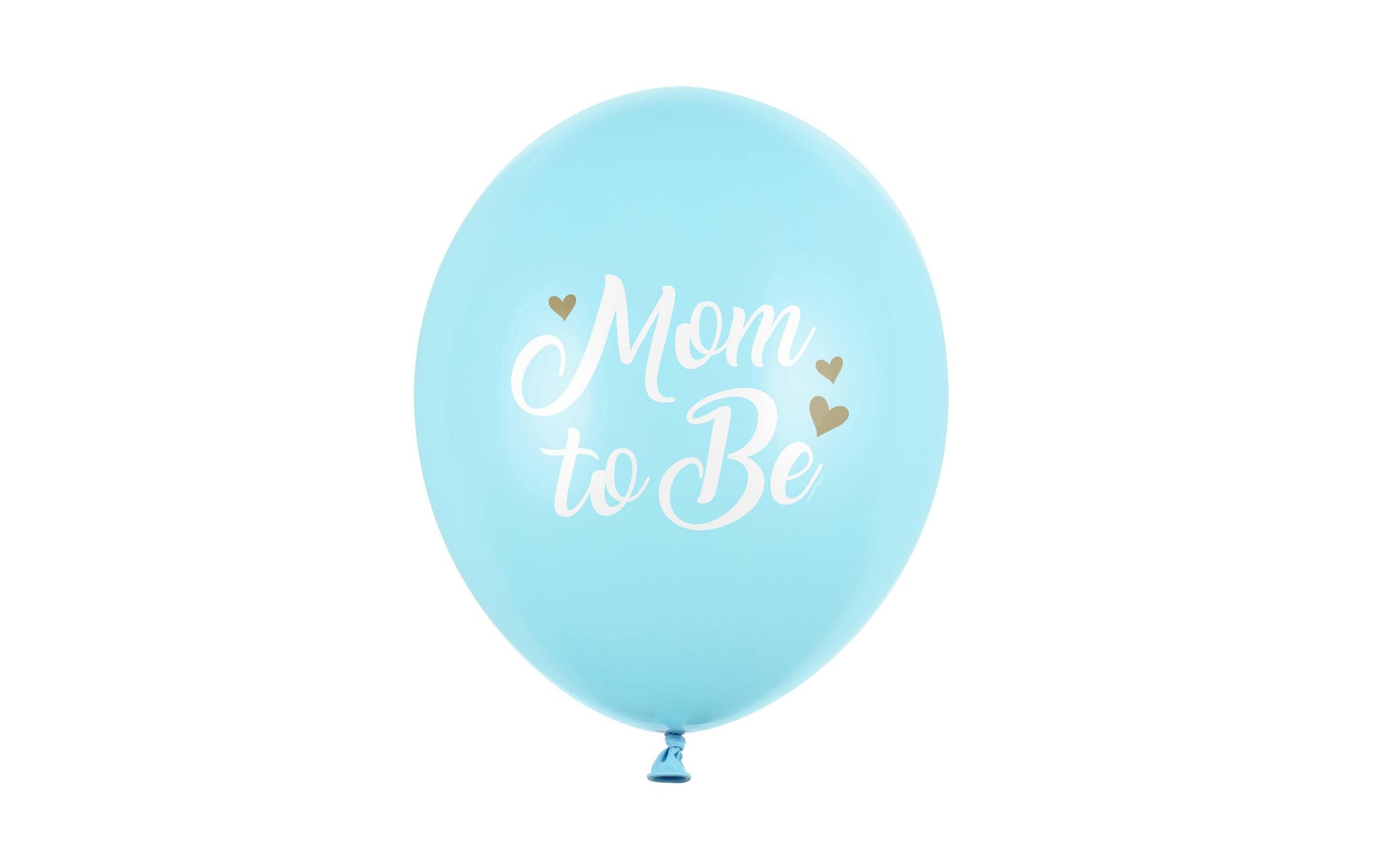 PartyDeco Luftballons Babyshower – Blau – Ø 30 cm – Latex – 6 Stk