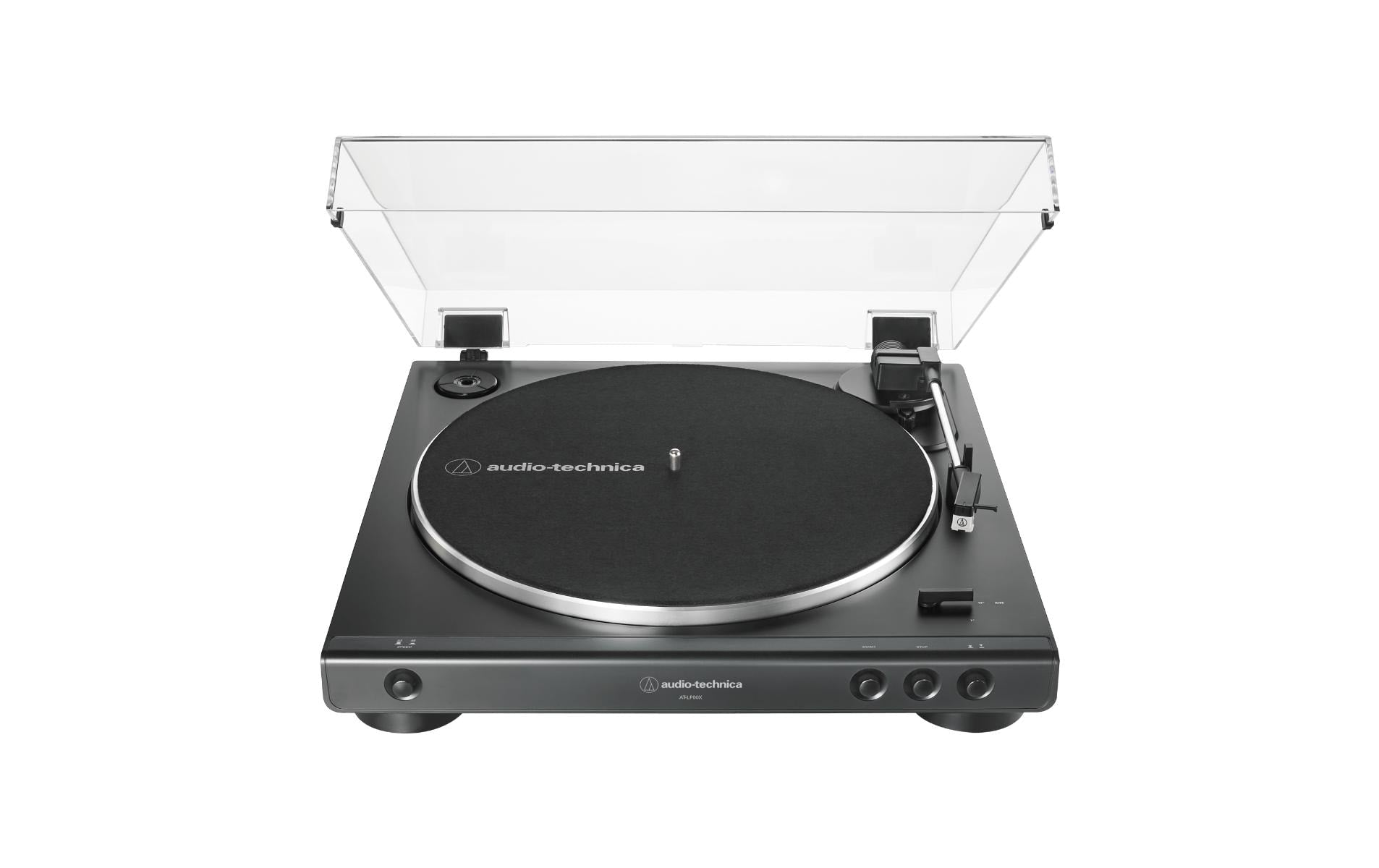 Audio-Technica AT-LP60XBK – Plattenspieler – Stationär – Phono-Vorverstärker – Schwarz
