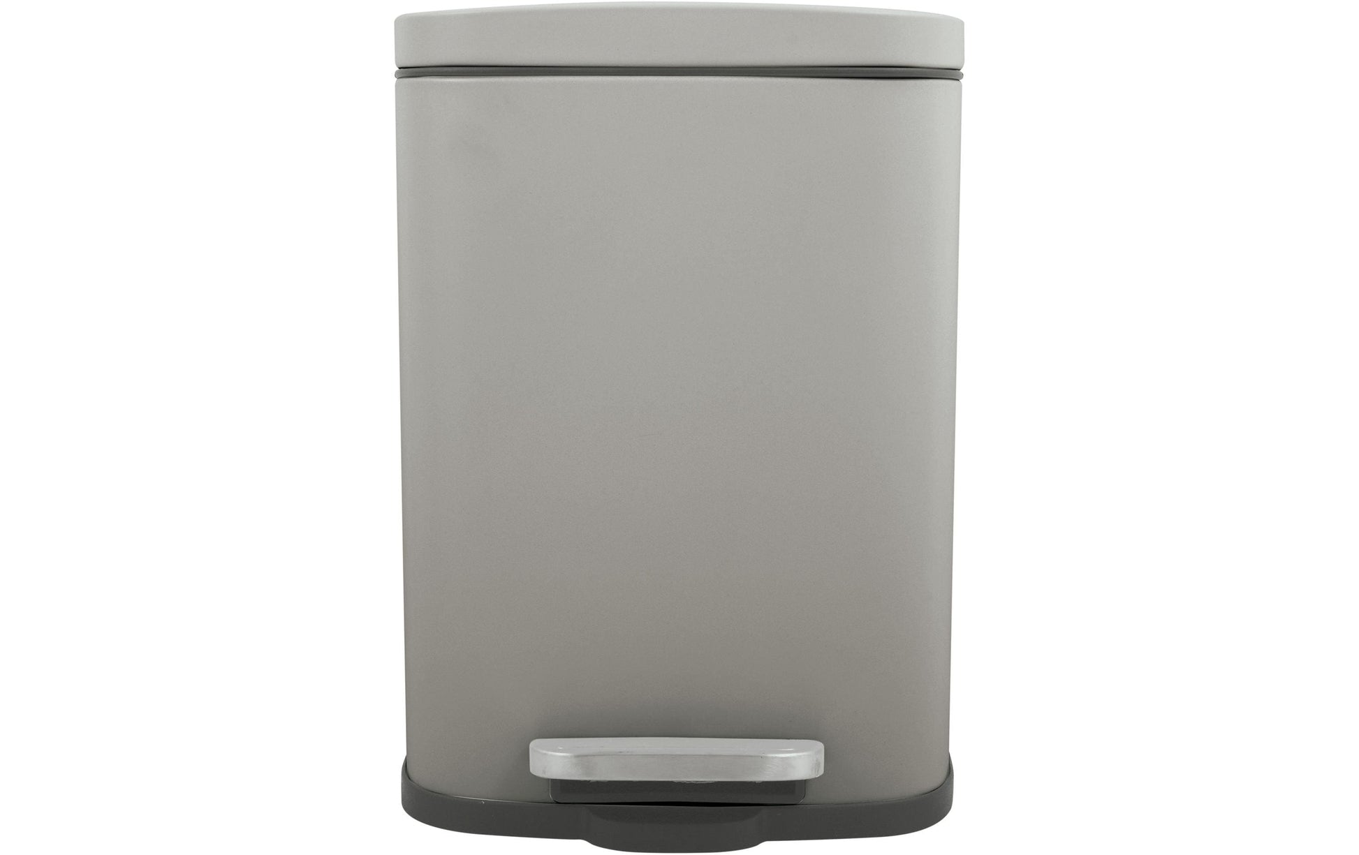 Spirella Treteimer Akira – 12 l – Stahl, rechteckig – taupe