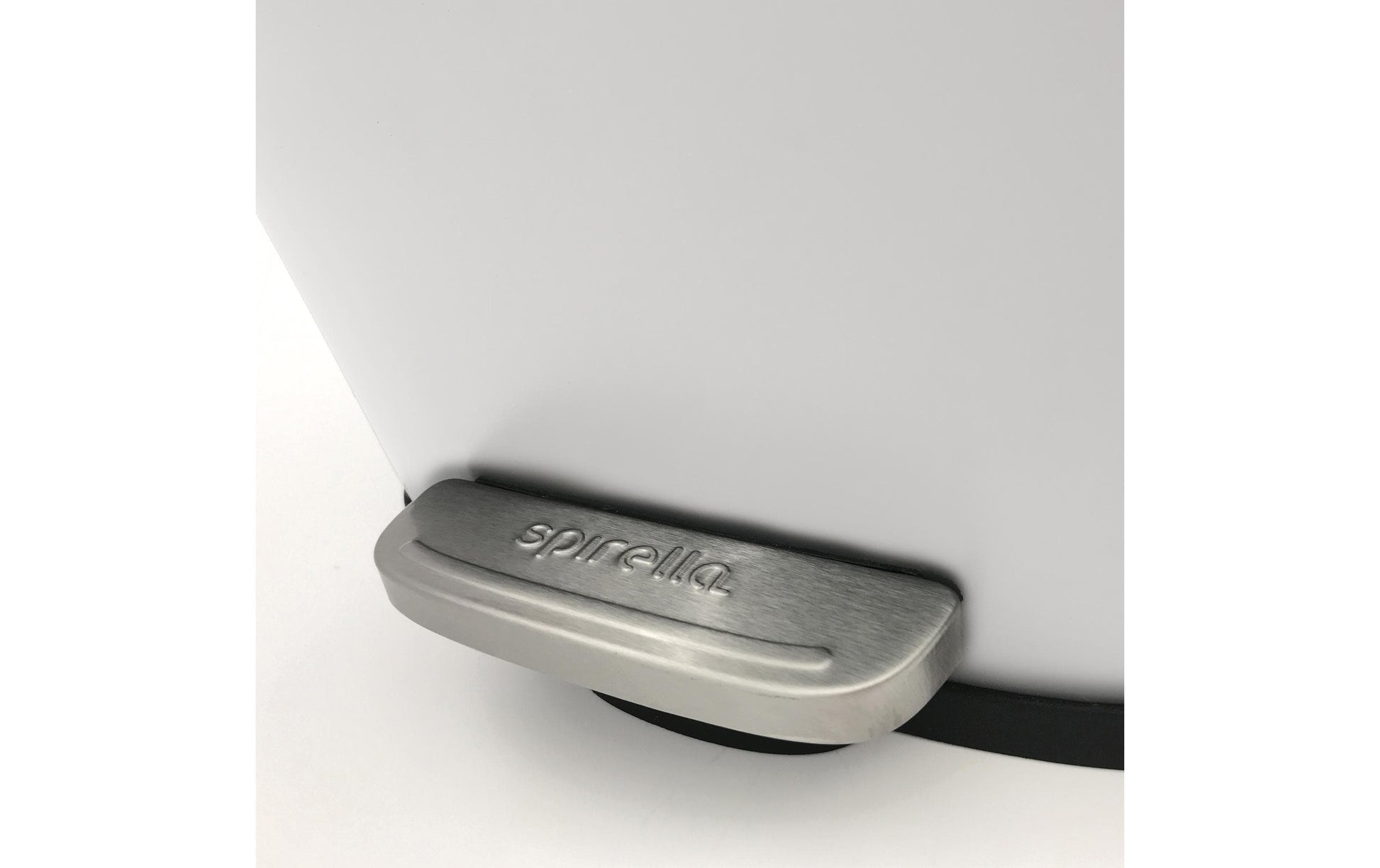 MSV Treteimer – 30 l – Stahl, rechteckig – weiss