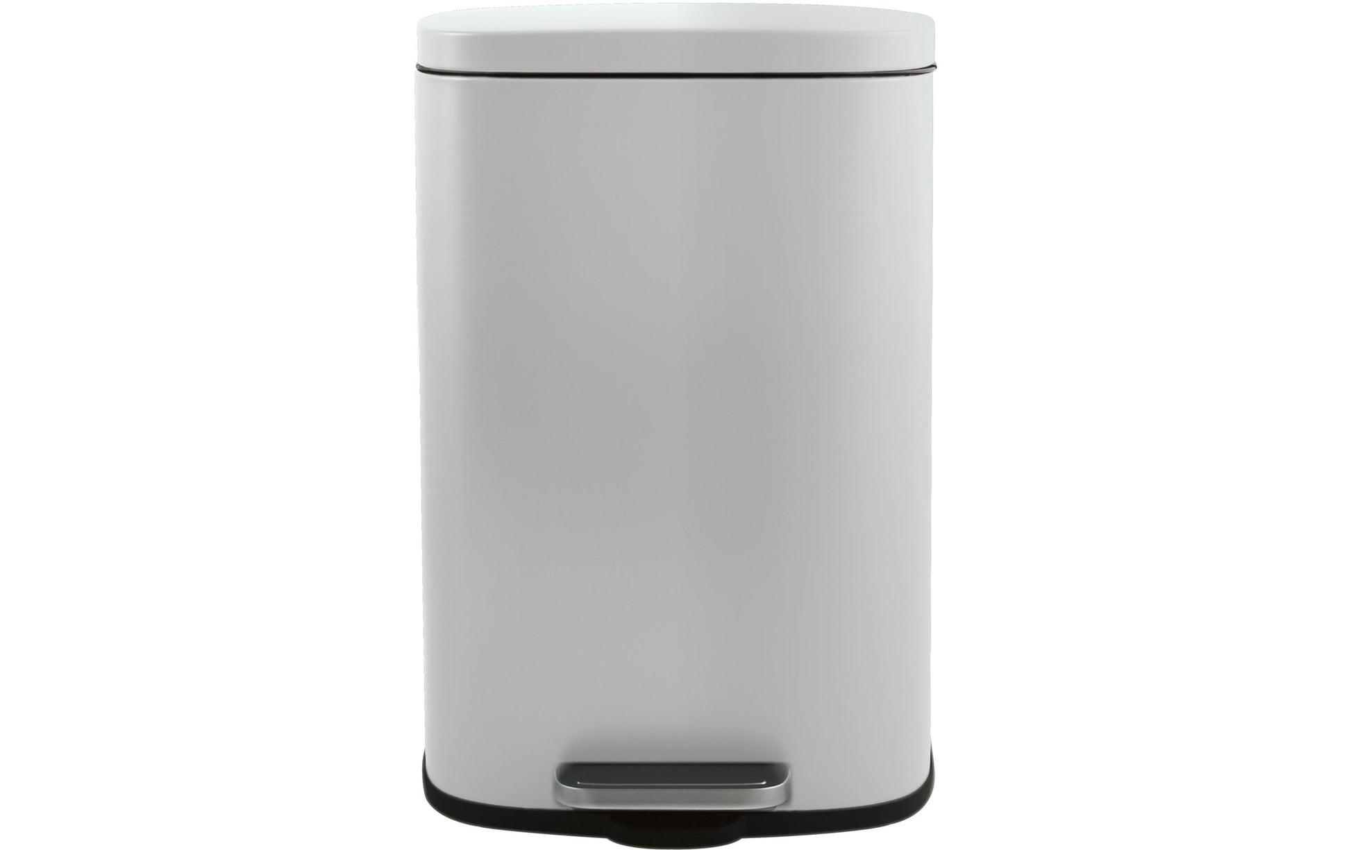 MSV Treteimer – 30 l – Stahl, rechteckig – weiss