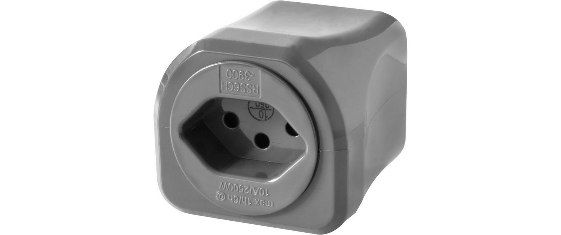 Brennenstuhl Reiseadapter Schweiz zu Australien – 3-polig (geerdet), 10 A, 250 V, 6 Einsätze, für >150 Länder