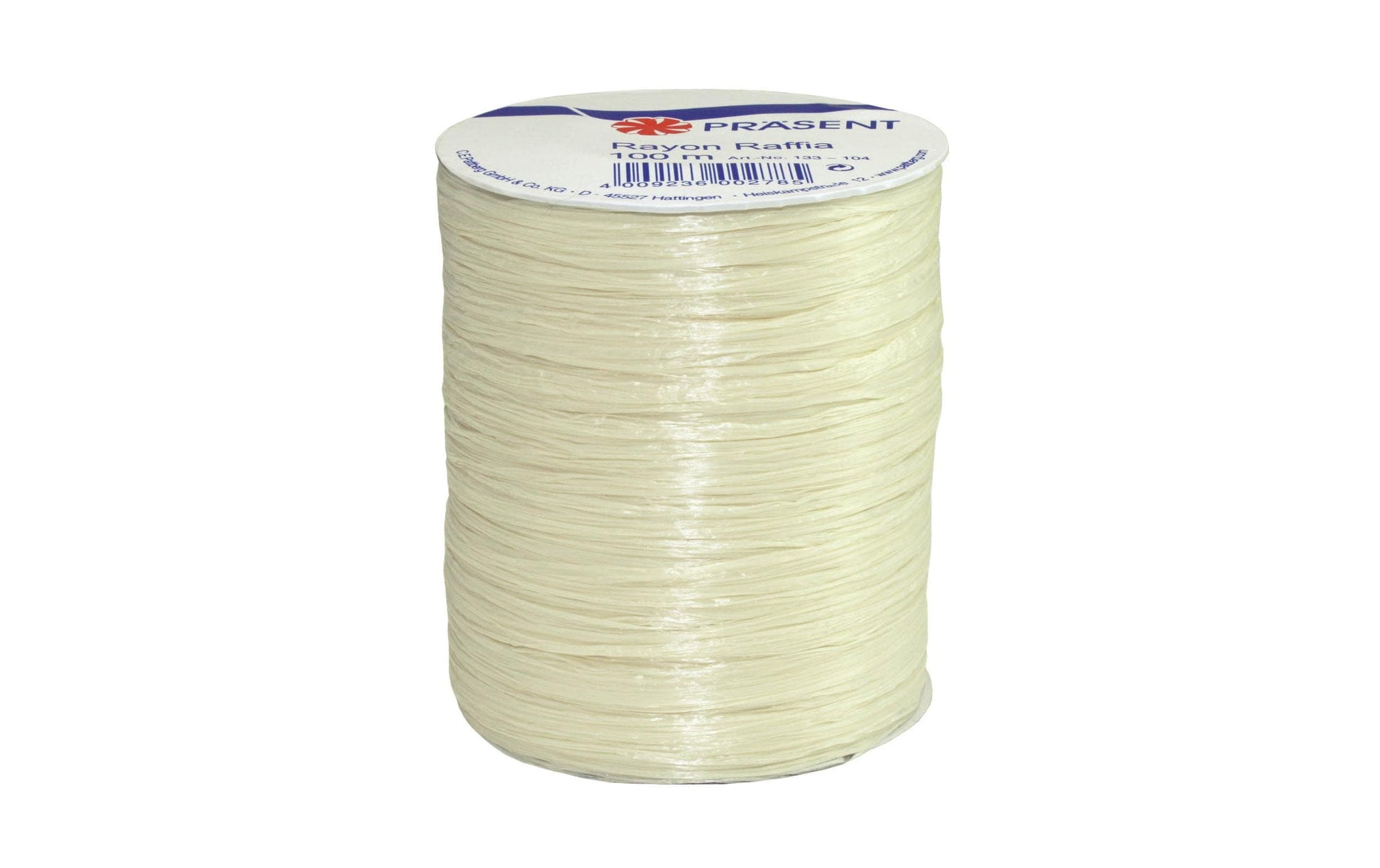 Pattberg Geschenkband Viskose Beige – 5 mm × 100 m