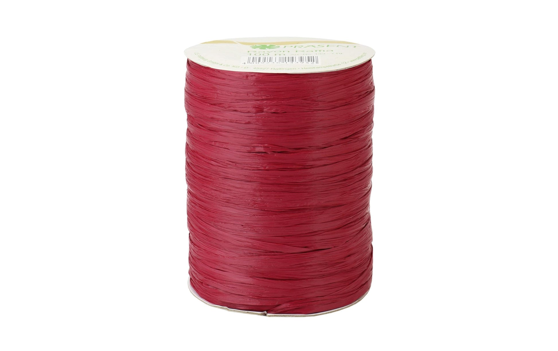 Pattberg Geschenkband Viskose Bordeaux – 5 mm × 100 m