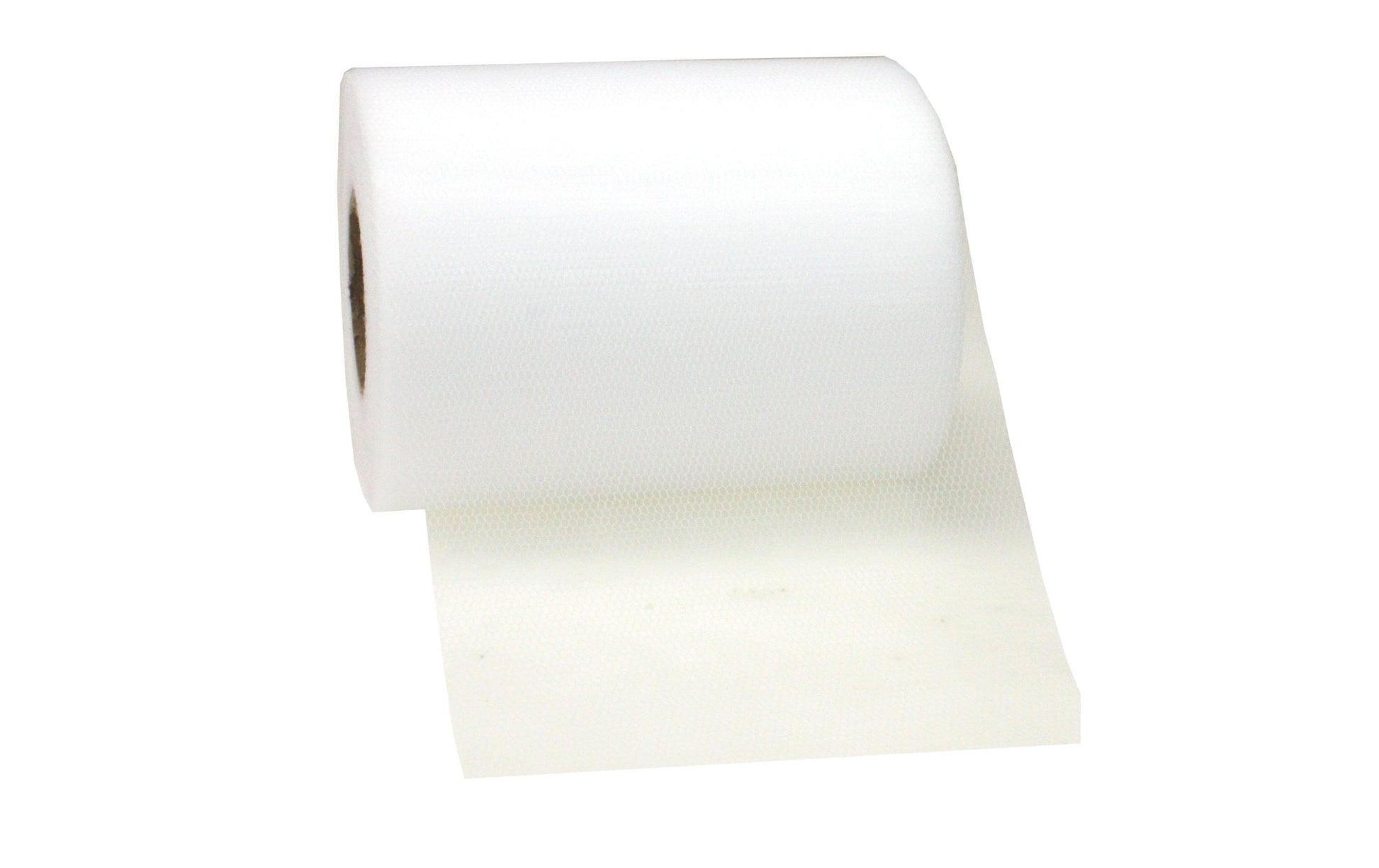 Pattberg Geschenkband Verona Tüll Weiss – 112 mm × 50 m