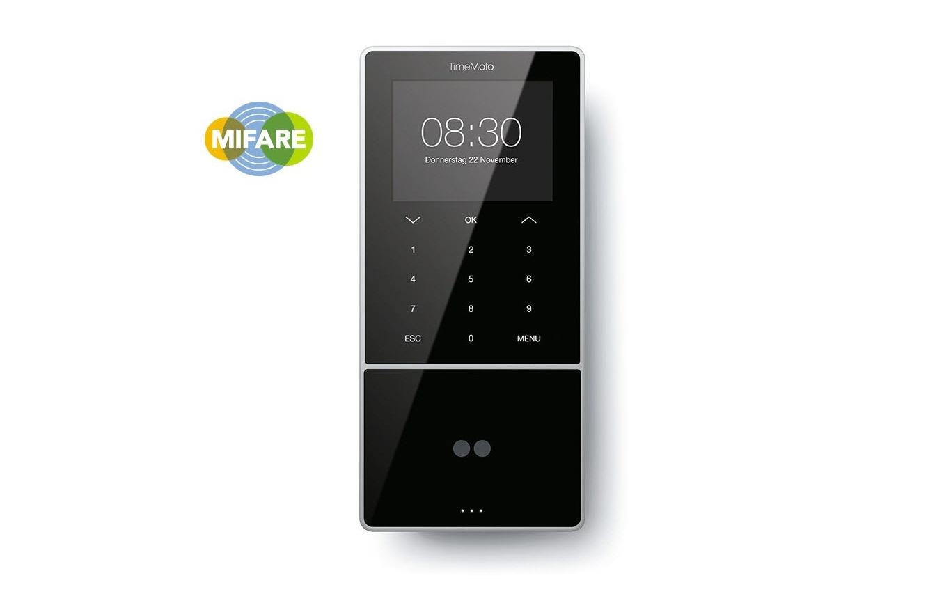 TimeMoto TM-838 SC – Terminal – Wandmontage, DESfire, App-kompatibel