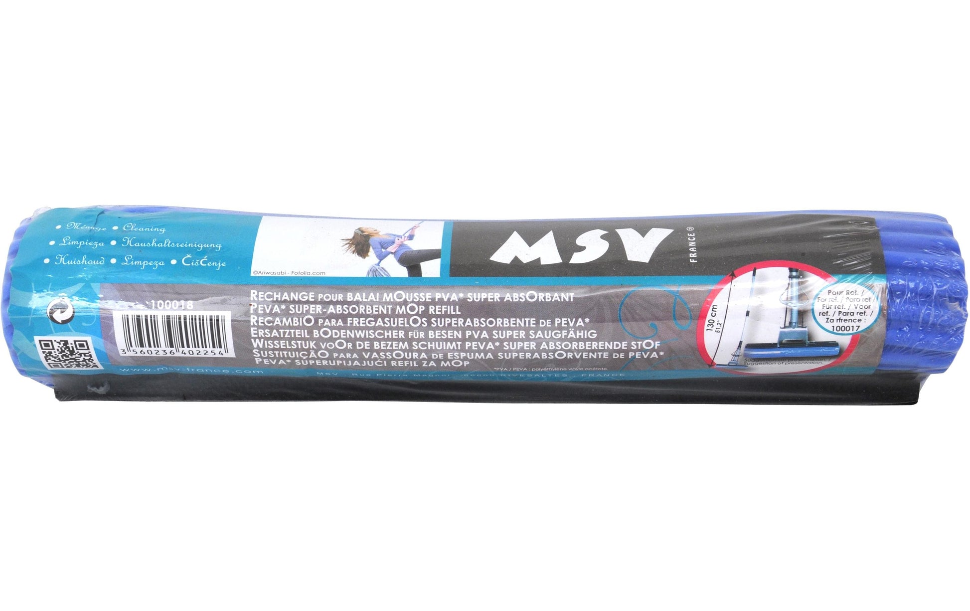 MSV Wischbezug – 1 Stk. – PVA – Blau