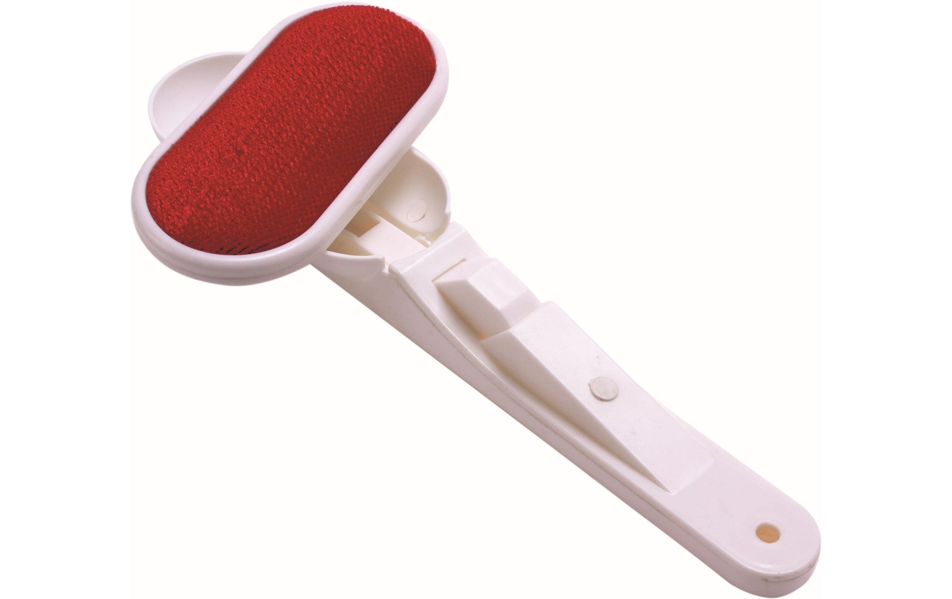 MSV Textilbürste – für Kleider, Polyester, ABS, 25 cm, Weiss