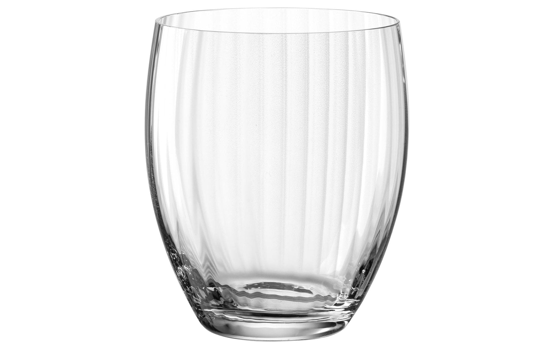LEONARDO Poesia Whiskeyglas – 0,38 l, Kristallglas, transparent, spülmaschinenfest, 6 Stück