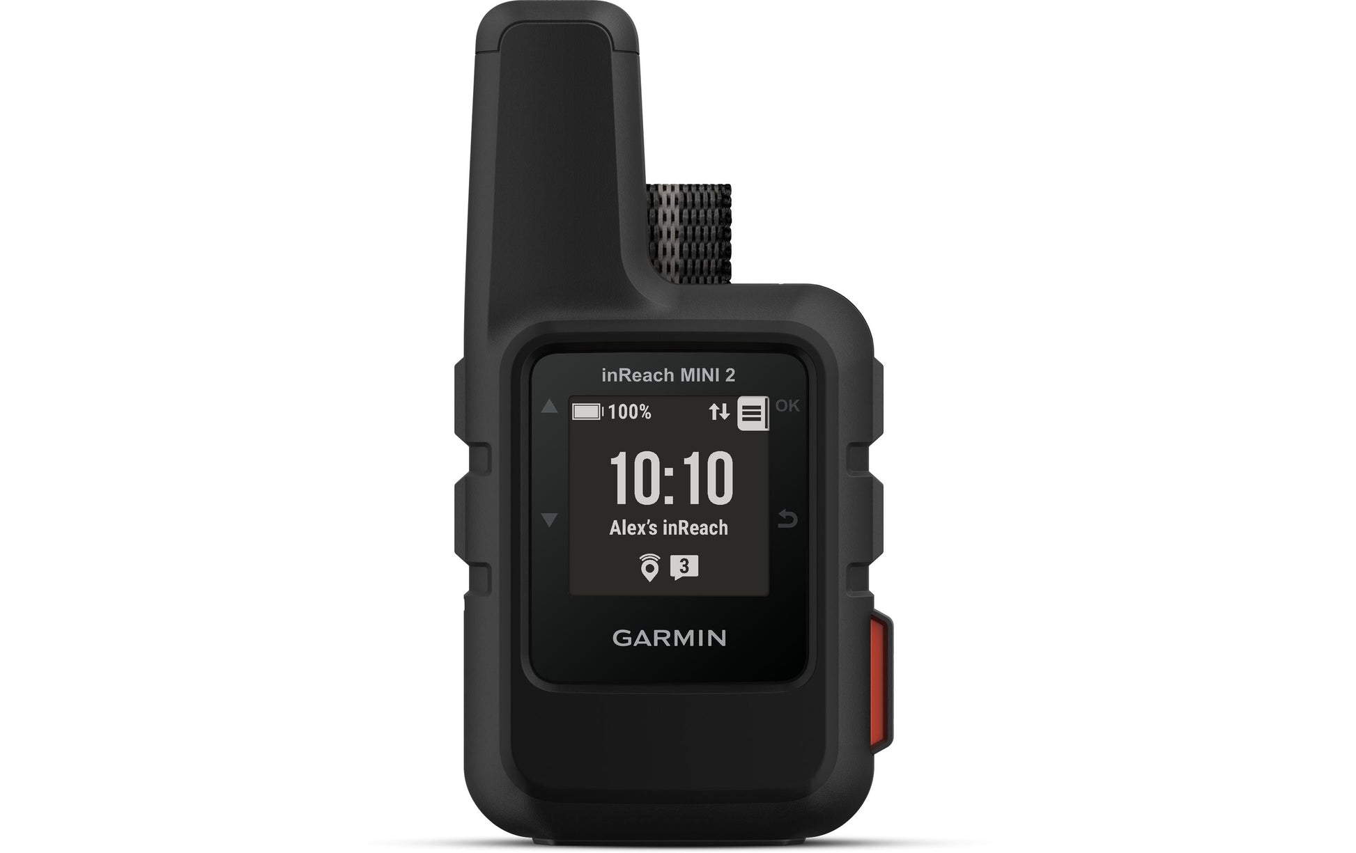 Garmin GPS-Satellitenkommunikator Inreach Mini 2 – 51 × 99 × 26 mm, Schwarz, 100 g