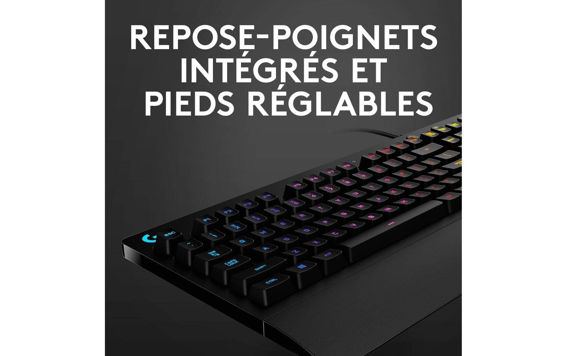 Logitech G G213 Prodigy – Gaming-Tastatur – kabelgebunden, USB-A – RGB – QWERTZ (DE) – Schwarz
