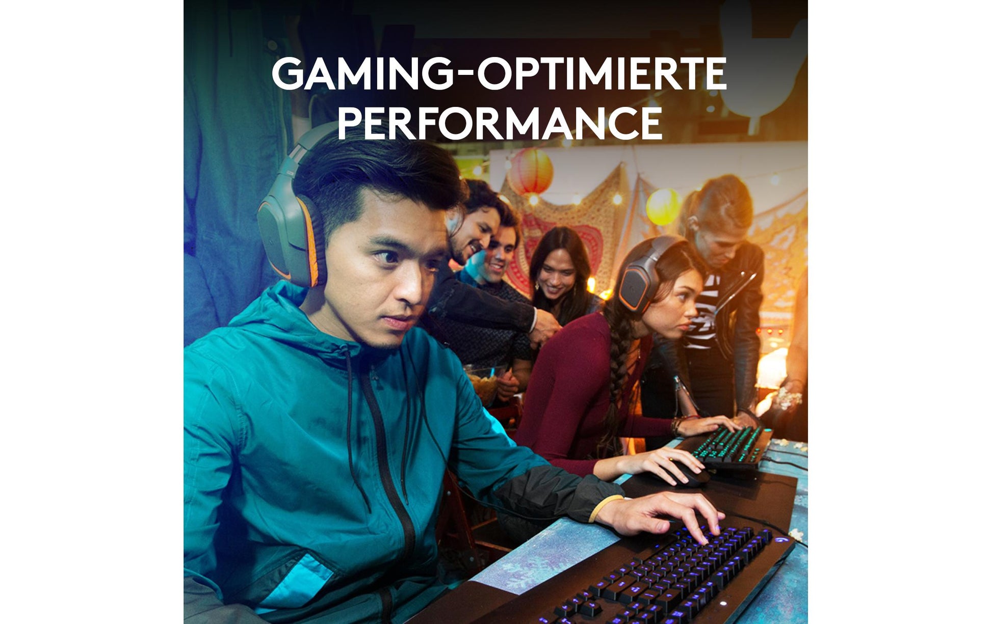 Logitech G G213 Prodigy – Gaming-Tastatur – kabelgebunden, USB-A – RGB – QWERTZ (DE) – Schwarz