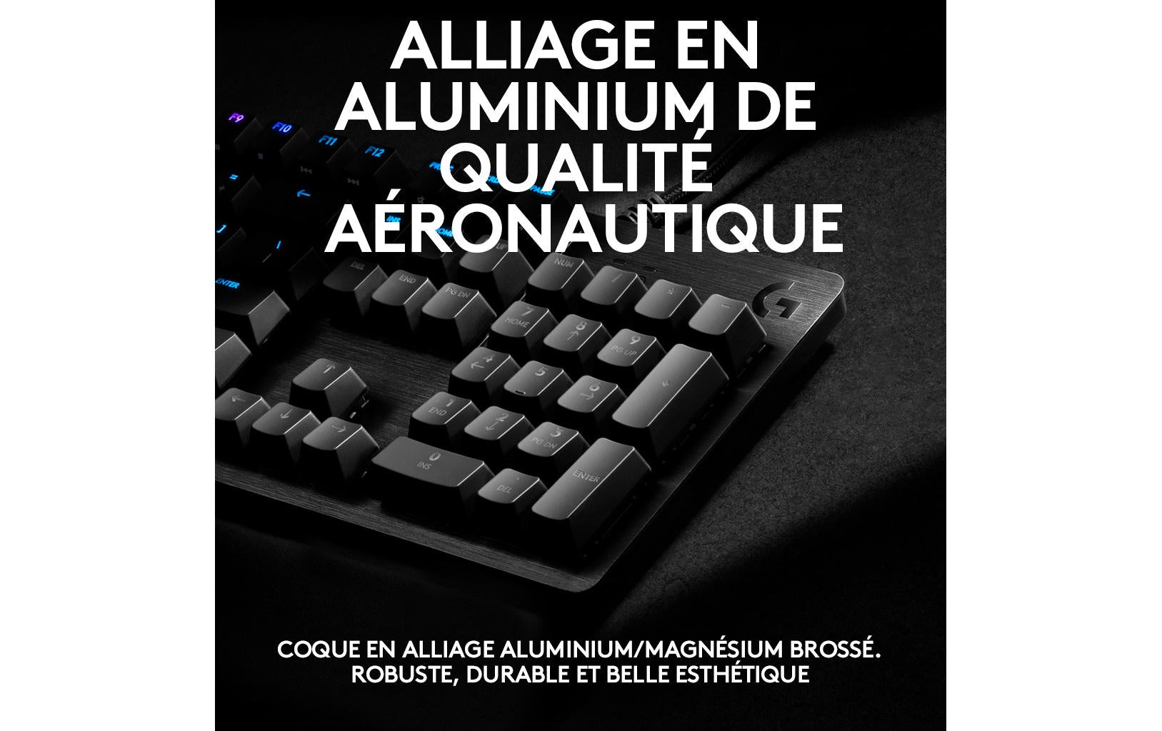 Logitech G G512 Carbon – Gaming-Tastatur – Mechanisch (GX Brown) – Kabelgebunden USB – QWERTZ (CH) – RGB