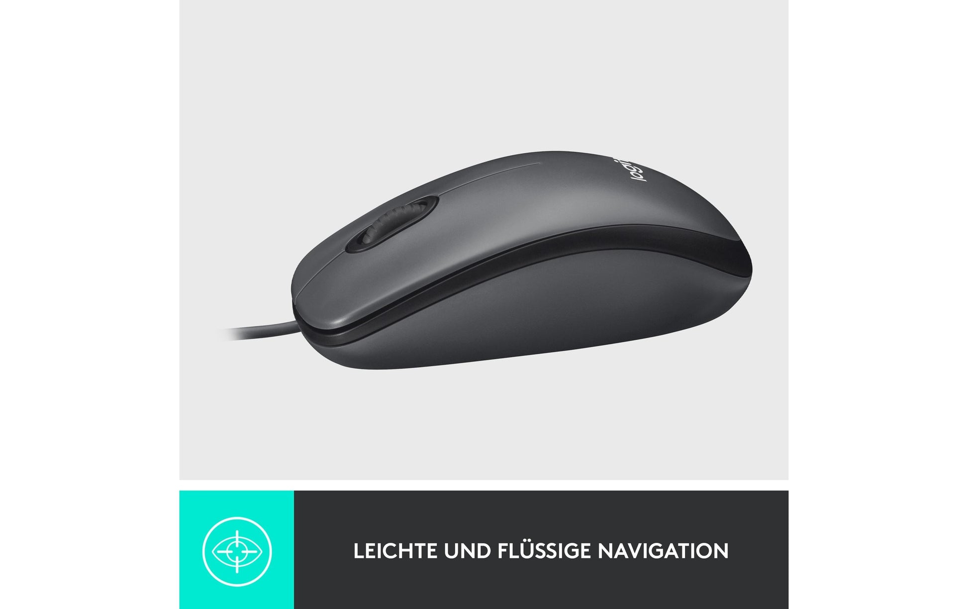 Logitech M100 Maus – Schwarz