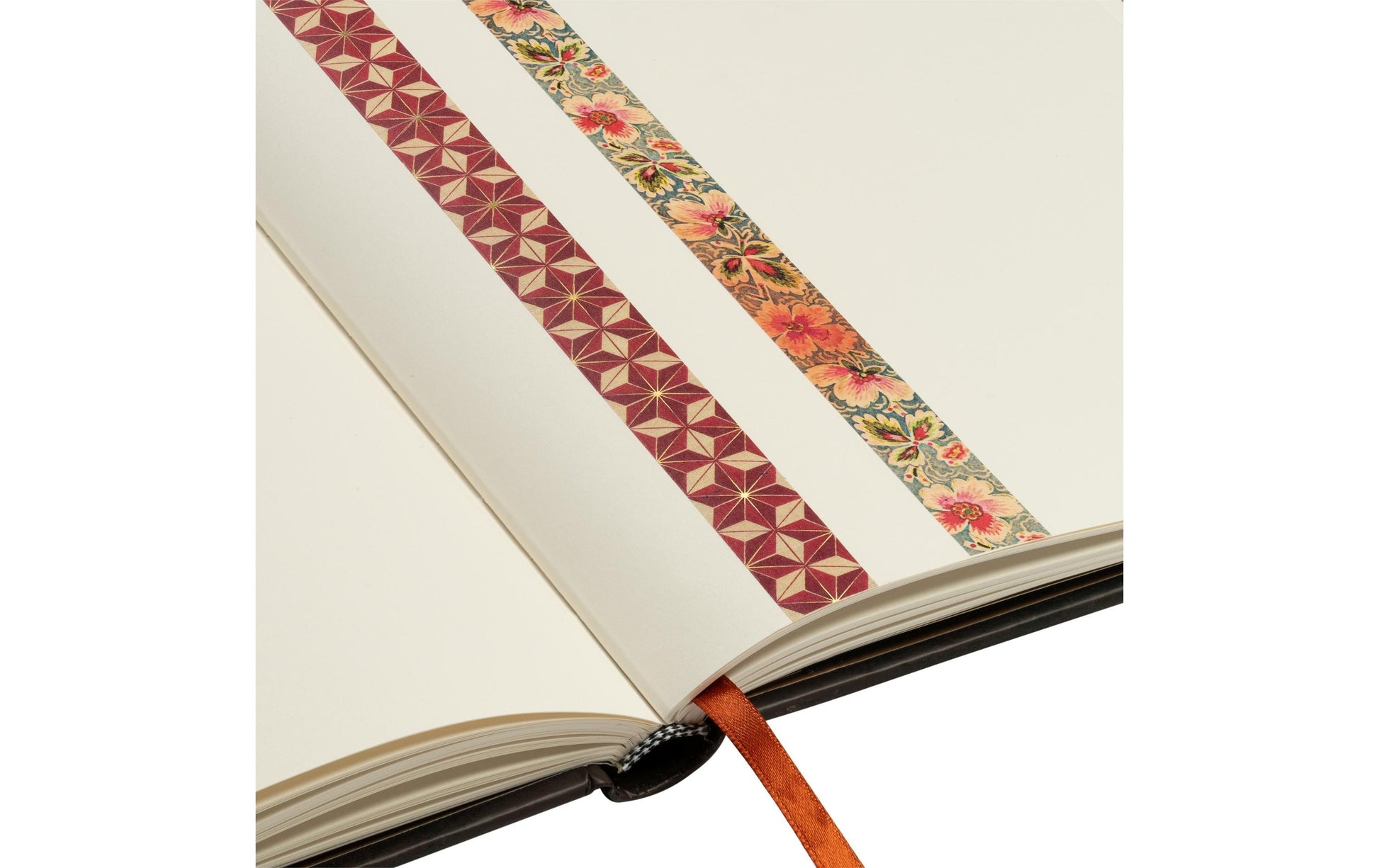 Paperblanks Washi Tape – 15 mm × 10 m, mehrfarbig, Papier, 2 Rollen