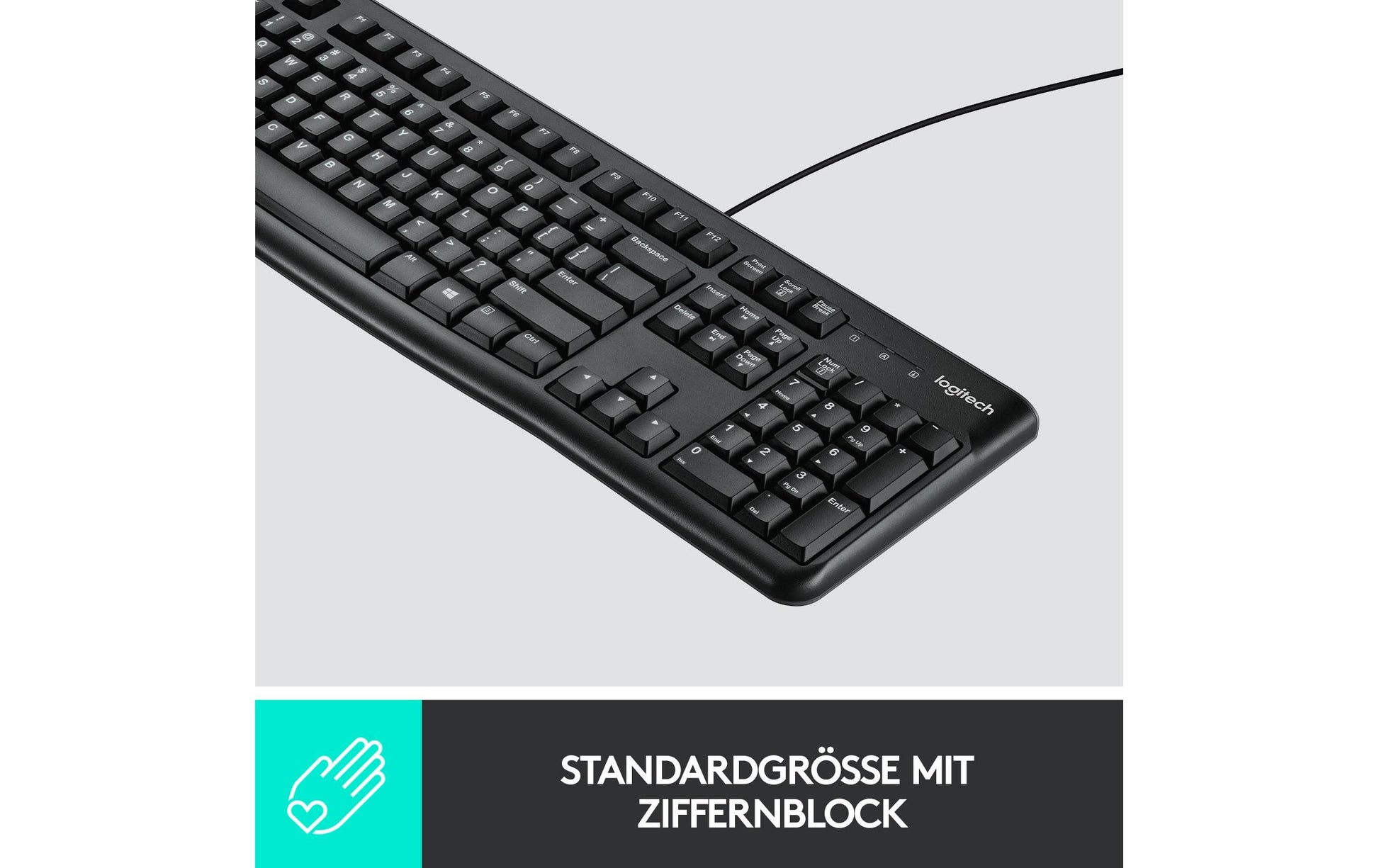 Logitech Desktop MK120 – Tastatur