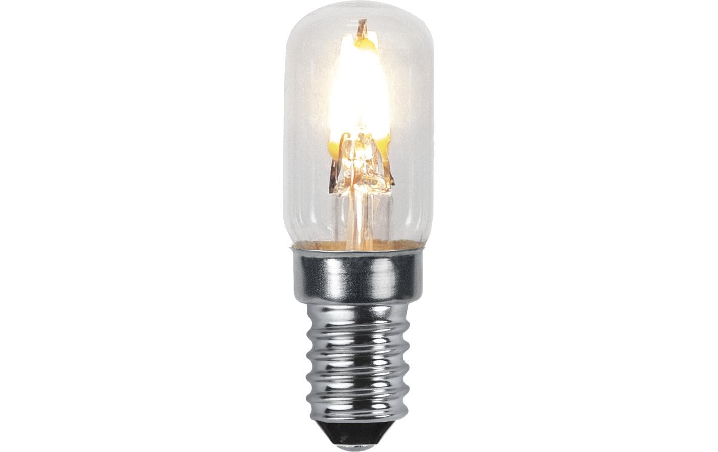 Star Trading Leuchtmittel E14 C37 – 30 lm, 0,3 W, Neutralweiss 3000 K, IP44 – 1 Stk., Klar