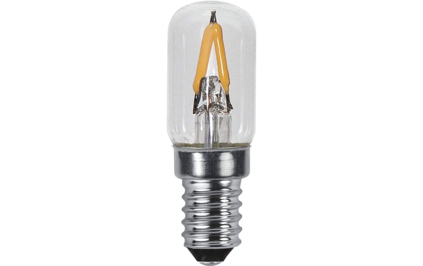 Star Trading Leuchtmittel E14 C37 – 30 lm, 0,3 W, Neutralweiss 3000 K, IP44 – 1 Stk., Klar