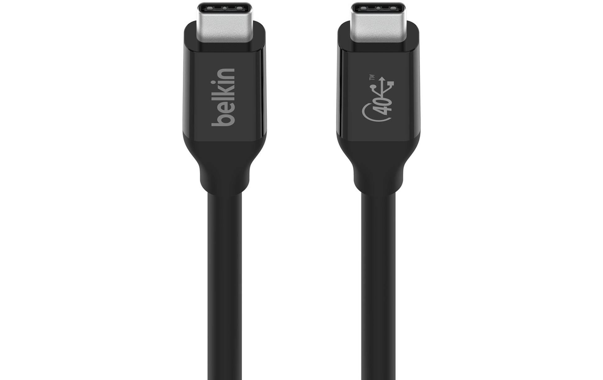 Belkin USB-Kabel, USB-C zu USB-C, 0,8 m, USB4