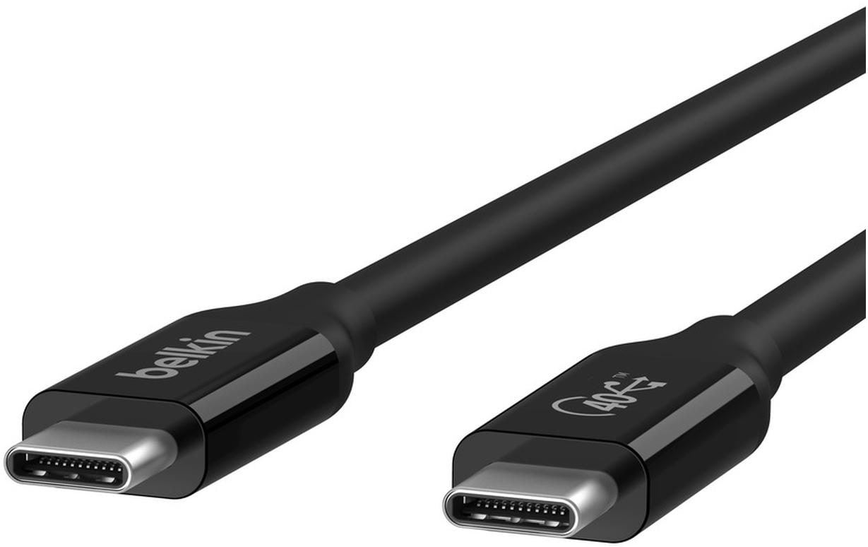 Belkin USB-Kabel, USB-C zu USB-C, 0,8 m, USB4