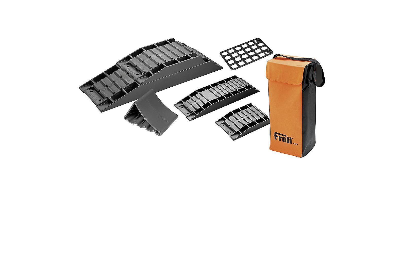 Froli Auffahrkeil Set – 18 × 50 cm, 9-teilig