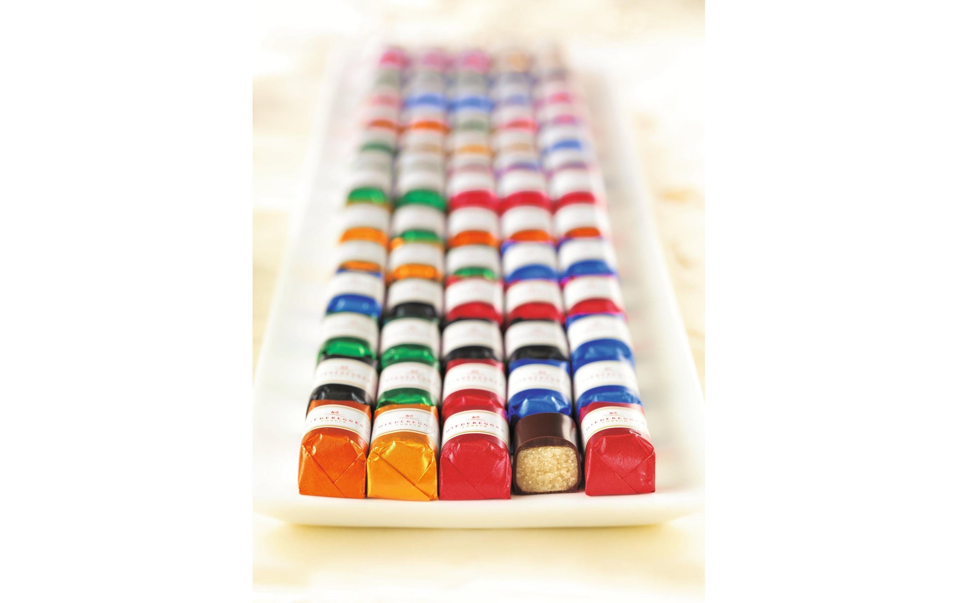 Niederegger Variationen Pralinen – Marzipan, Zartbitterschokolade – 100 g